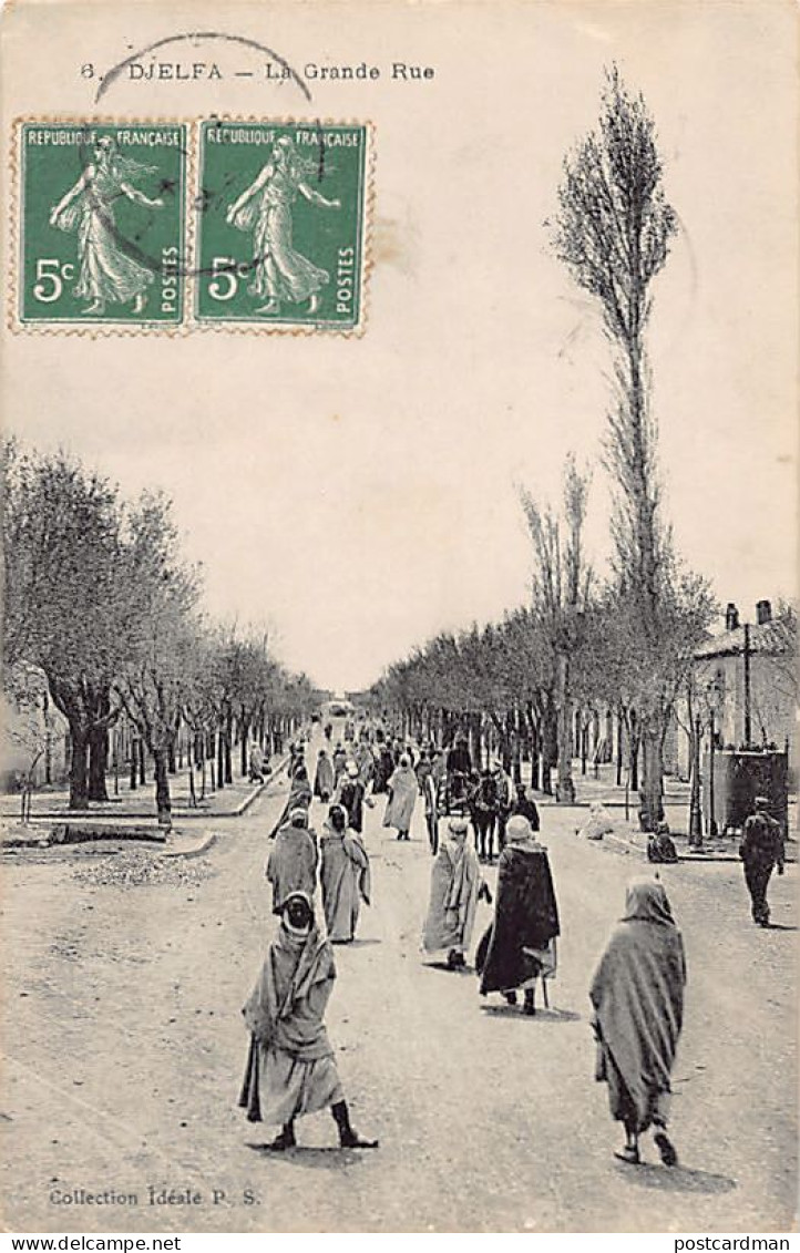 Algérie - DJELFA - La Grande Rue - Ed. Collection Idéale P.S. 67 - Djelfa