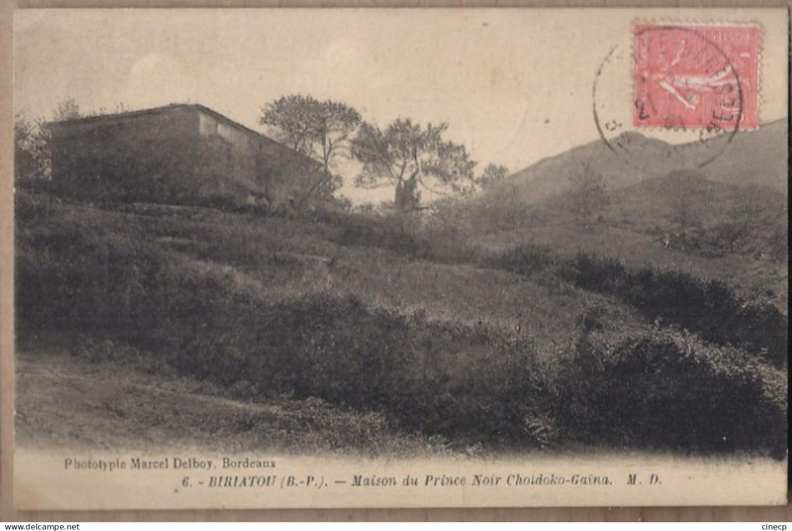 CPA 64 - BIRIATOU - Maison Du Prince Noir Chotdoko Gaïna - TB PLAN EDIFICE Dans Campagne - Biriatou