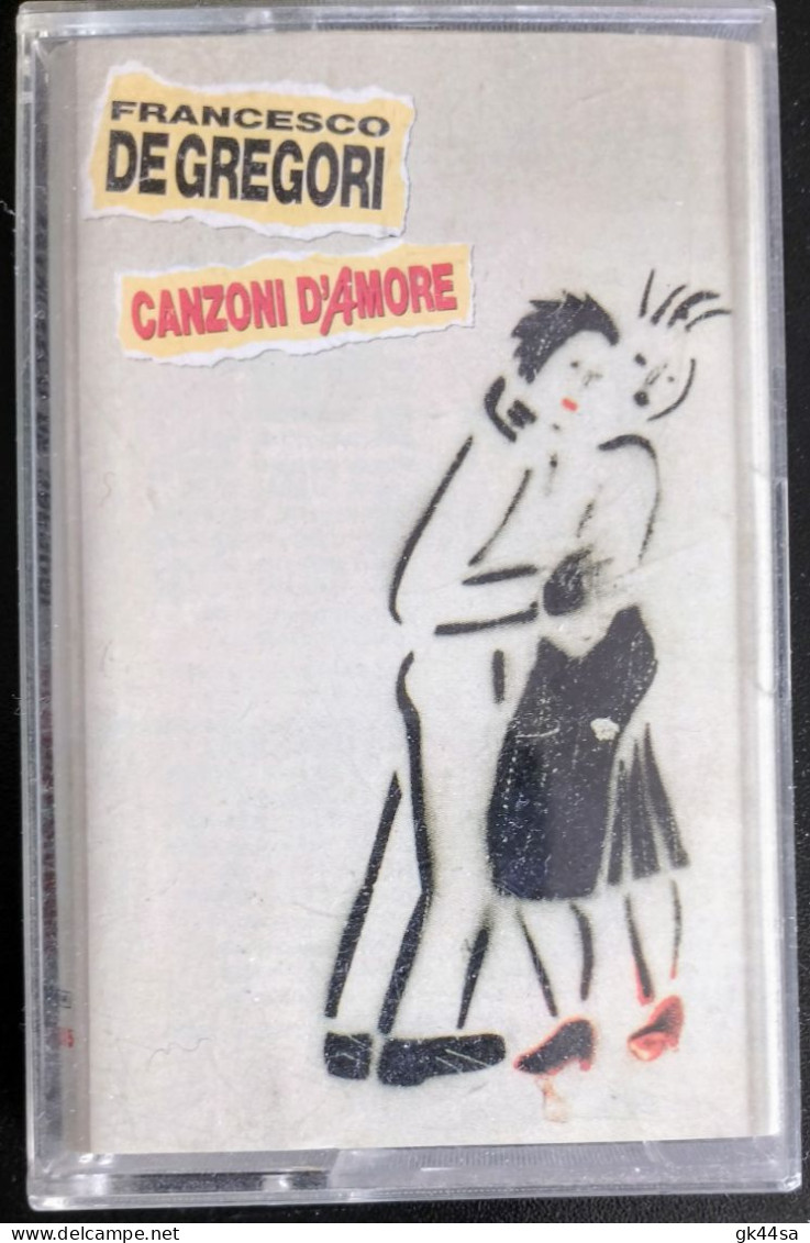 FRANCESCO DE GREGORI "CANZONI D'AMORE" - SONY MUSIC 1992 - Made In Holland - Audiokassetten