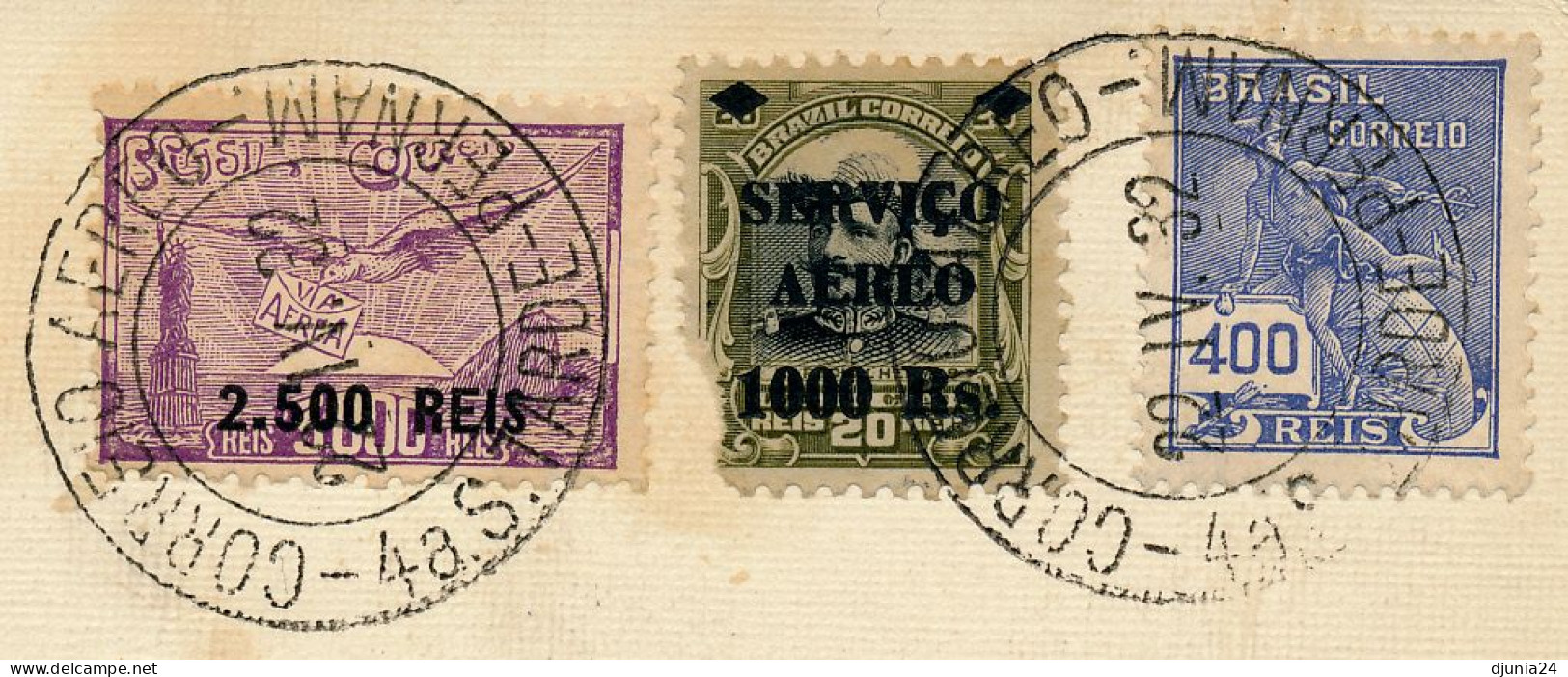 BF0545 / BRASILIEN - PERNAMBUCO - 1932 , 3. Südamerikafahrt - Airmail