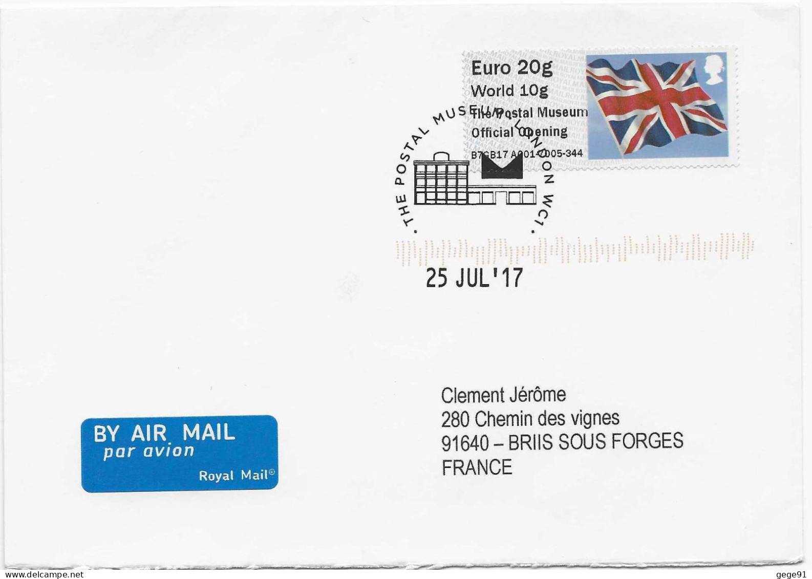 Vignette D'affranchissement IAR - ATM - Drapeau - Ouverture Du Musée Postal - Post & Go Stamps