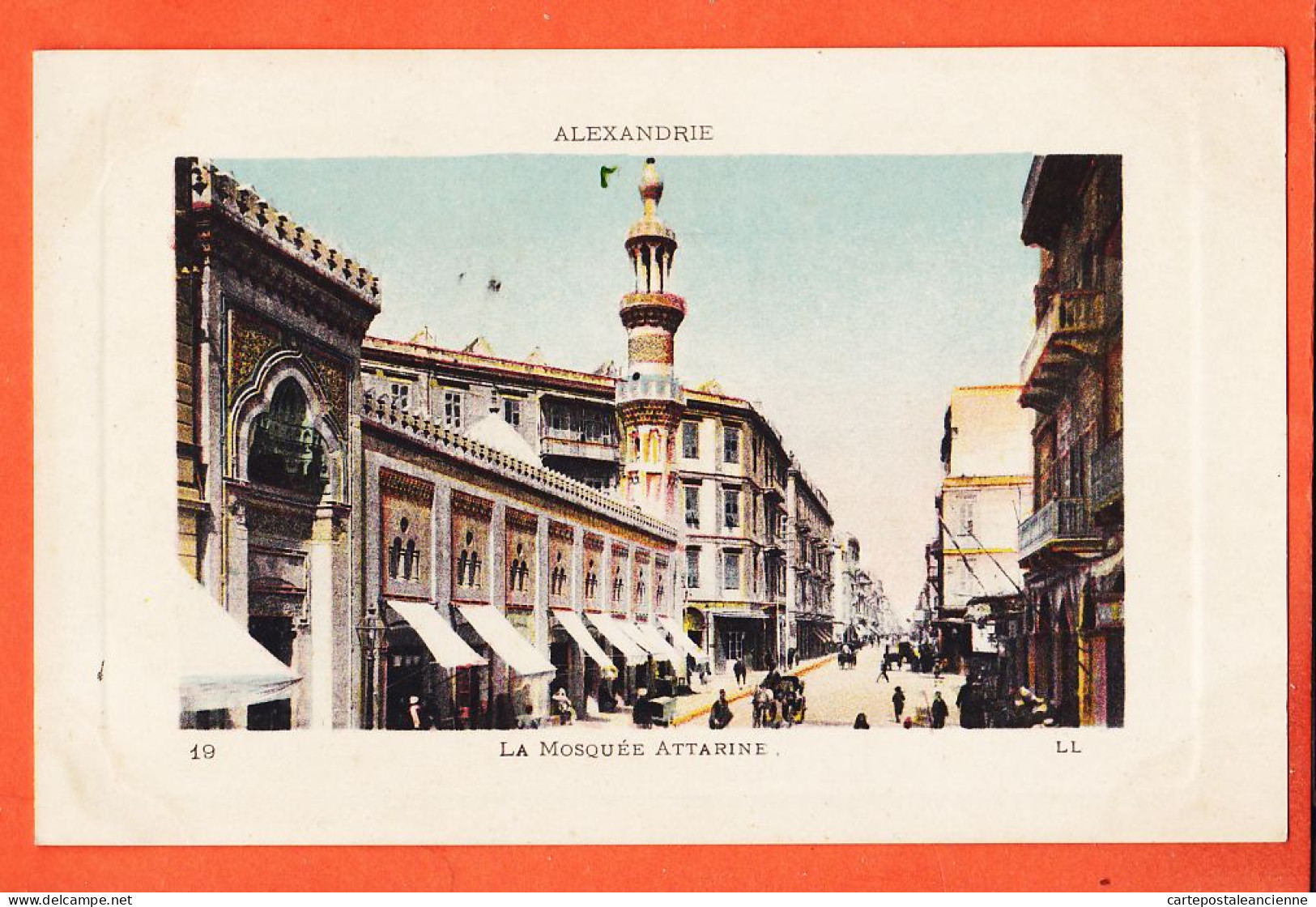 29566 / ⭐ ALEXANDRIE Egypte Mosquee ATTARINE 1910s Edition Couleur Detourée LL LEVY 19 Alexandria Egypt - Alexandria