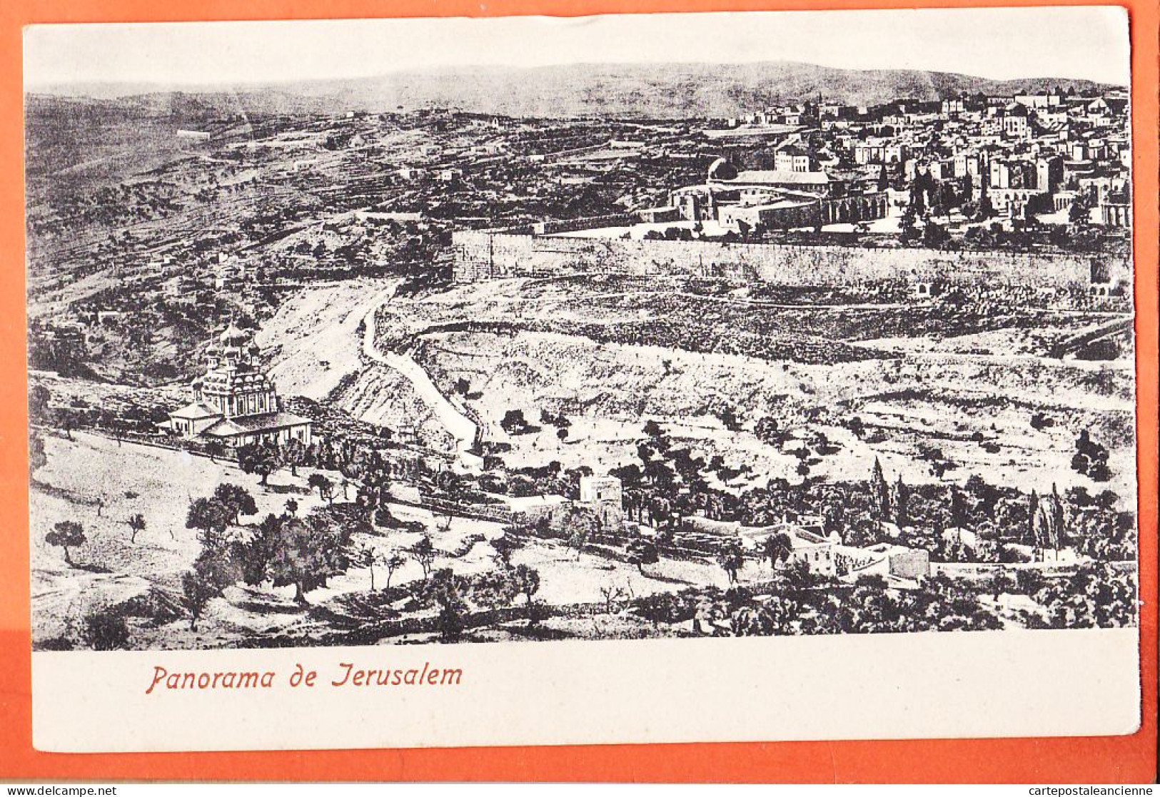 29560 / ⭐ JERUSALEM Palestine Panorama Royaume ISRAEL 1900s  - Palästina