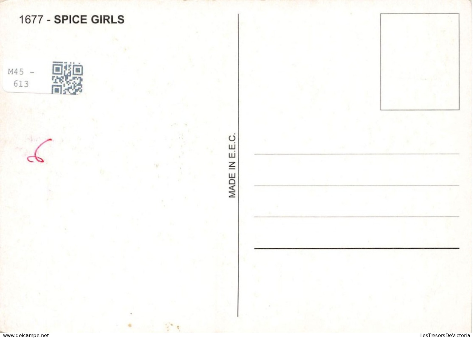 CELEBRITE  - Spice Girls - Colorisé - Carte Postale - Singers & Musicians