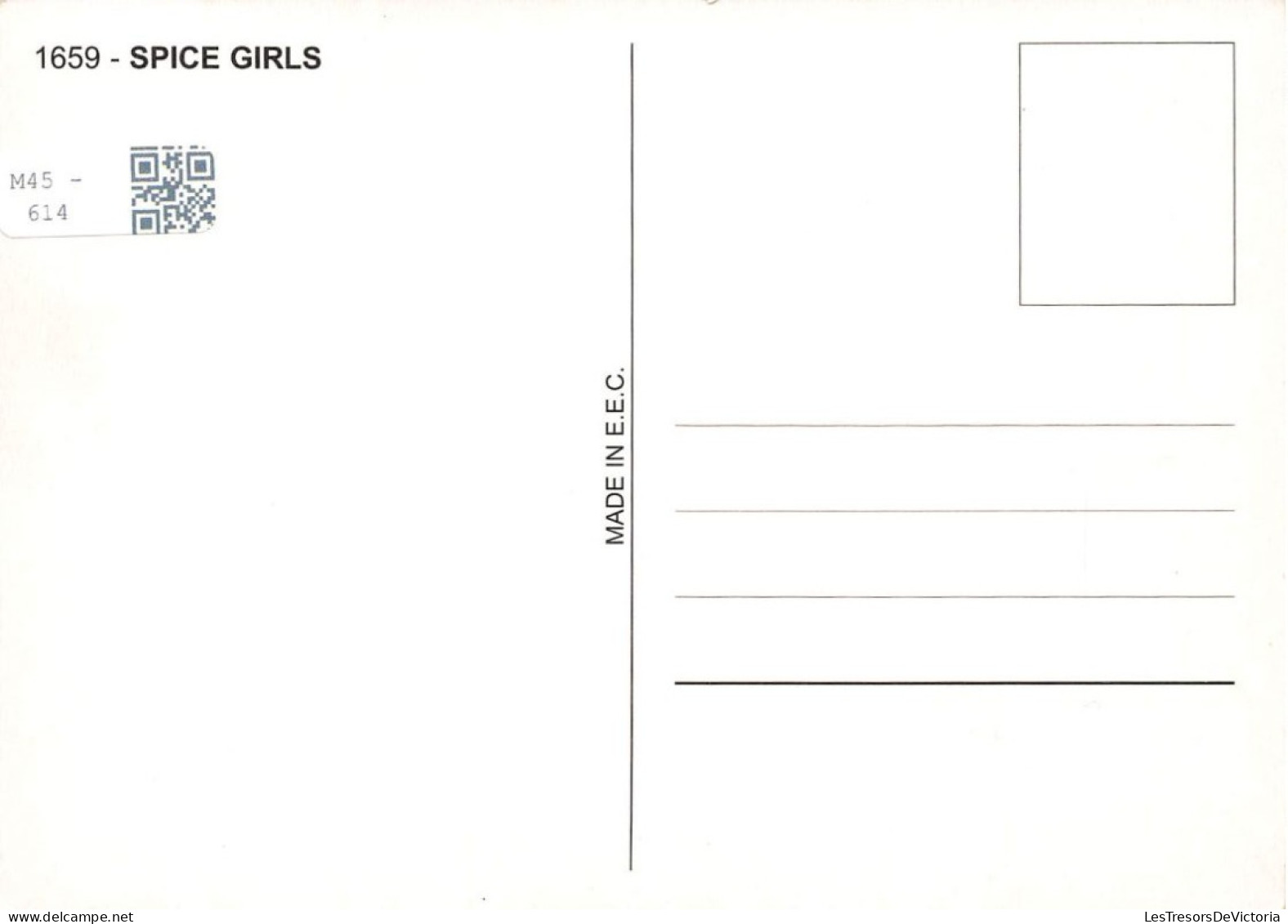 CELEBRITE  - Spice Girls - Colorisé - Carte Postale - Sänger Und Musikanten