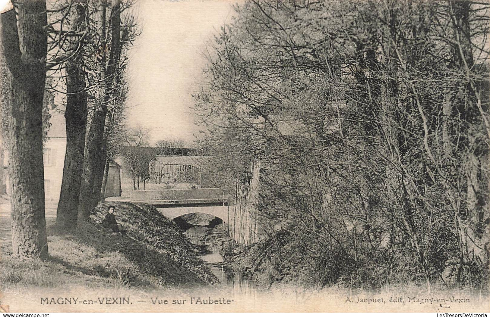 FRANCE - Magny En Vexin - Vue Sur L'Aubette - Vue D'ensemble - Carte Postale Ancienne - Magny En Vexin