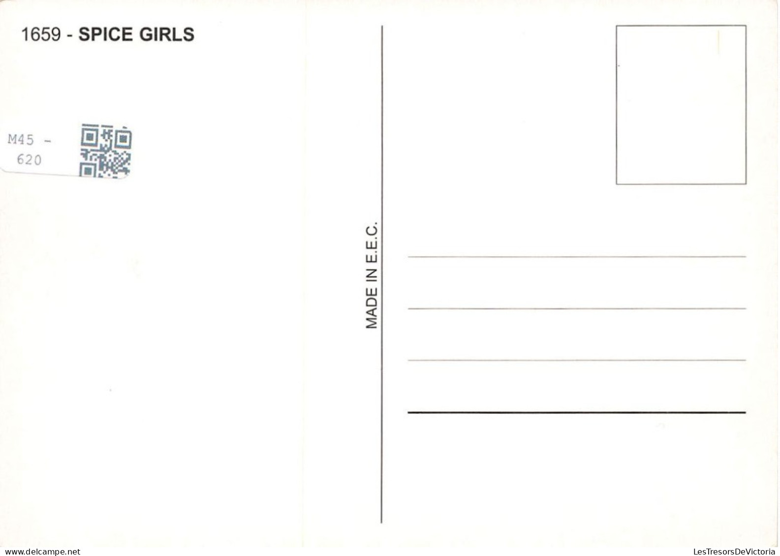 CELEBRITES - Spice Girls - Colorisé - Carte Postale - Sänger Und Musikanten
