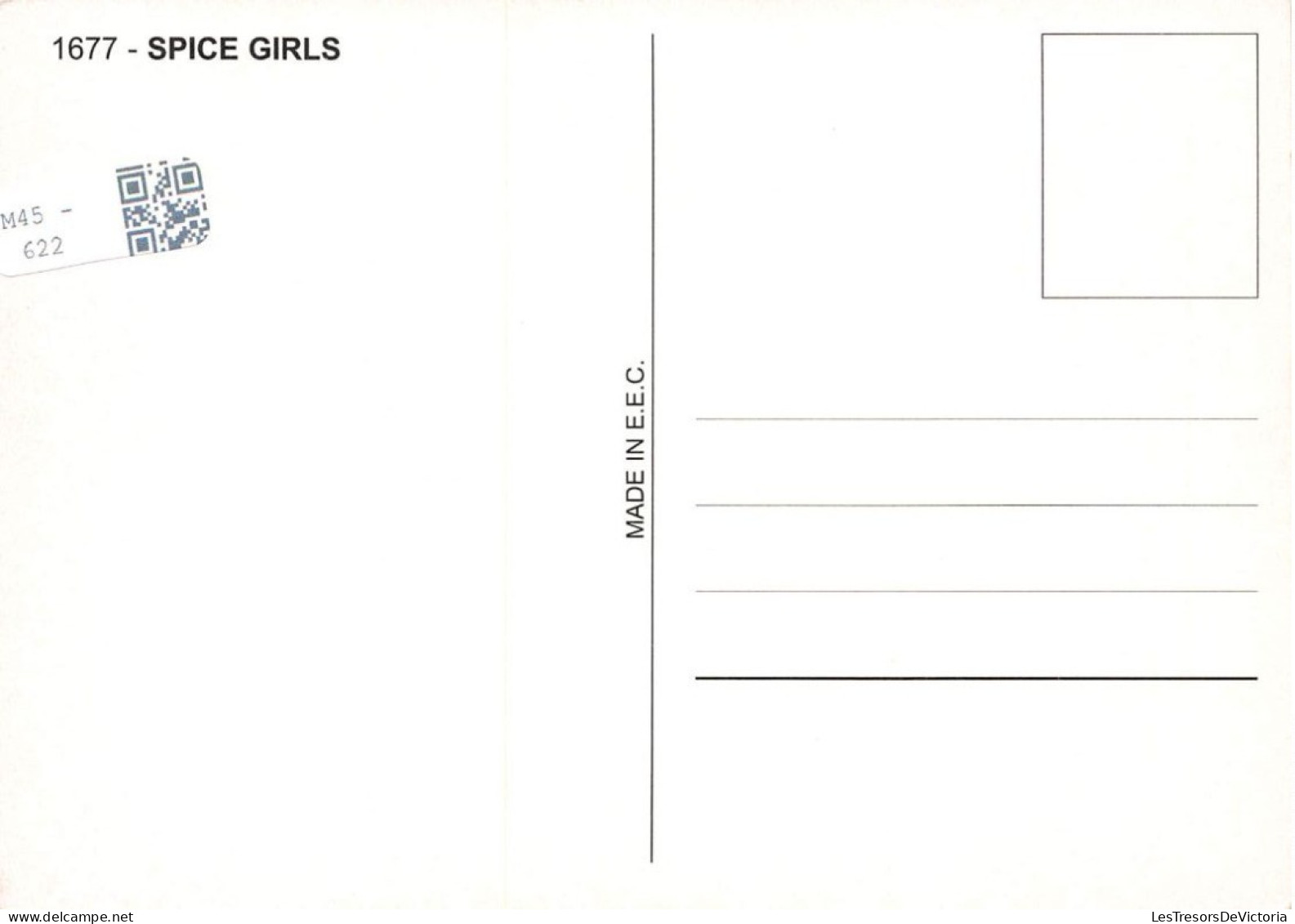 CELEBRITES - Spice Girls - Colorisé - Carte Postale - Sänger Und Musikanten