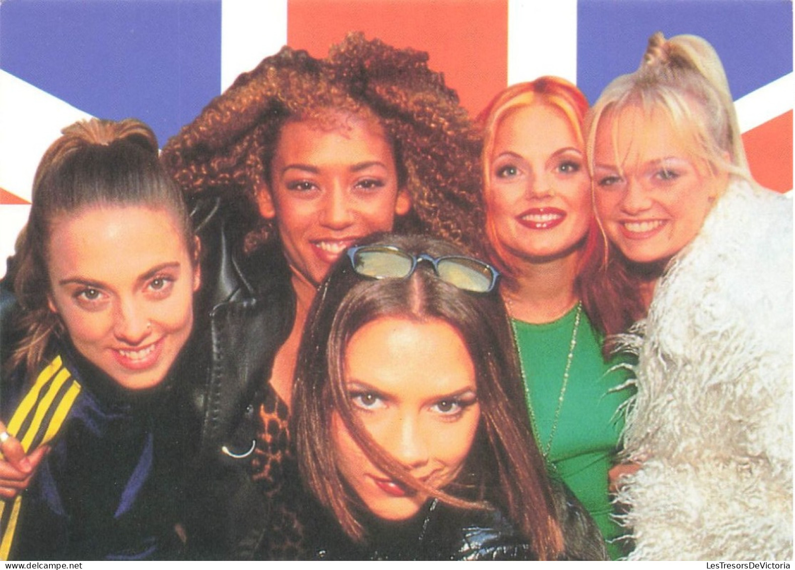 CELEBRITES - Spice Girls - Colorisé - Carte Postale - Singers & Musicians