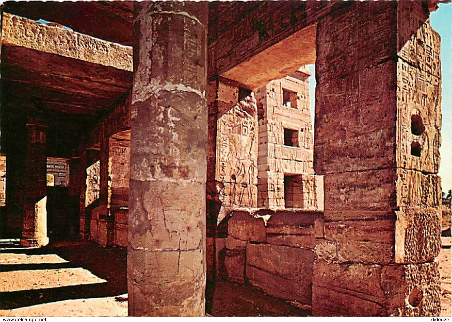 Egypte - Louxor - Luxor -  Medinet Habu : Temple Of Tuthmoses III - Médinet Habou : Temple De Thoutmôsis III - Carte Neu - Luxor