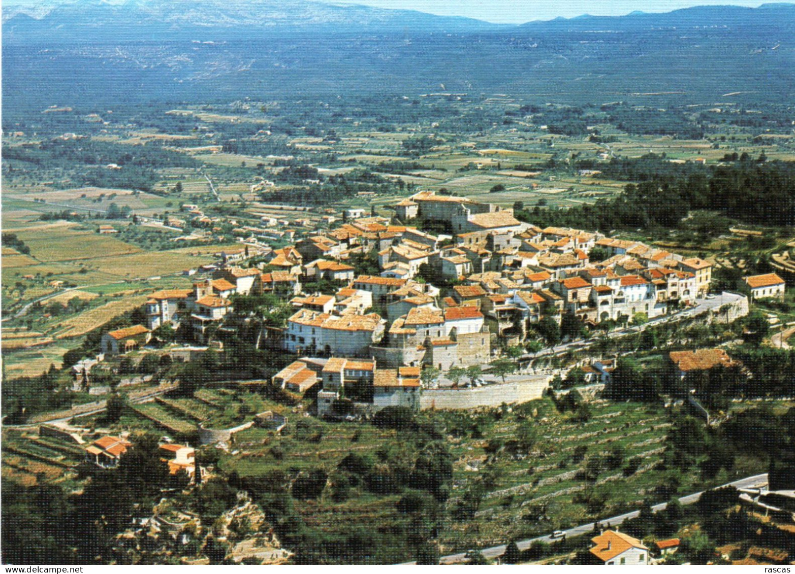 CPM - R - VAR - LE CASTELLET - VUE AERIENNE DU VILLAGE - Le Castellet