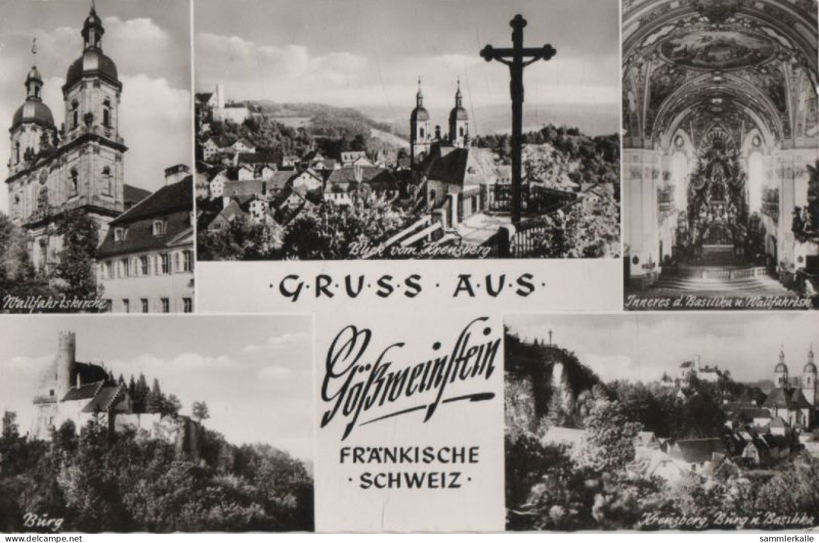 76481 - Gössweinstein - U.a. Blick Vom Kreuzberg - Ca. 1955 - Forchheim