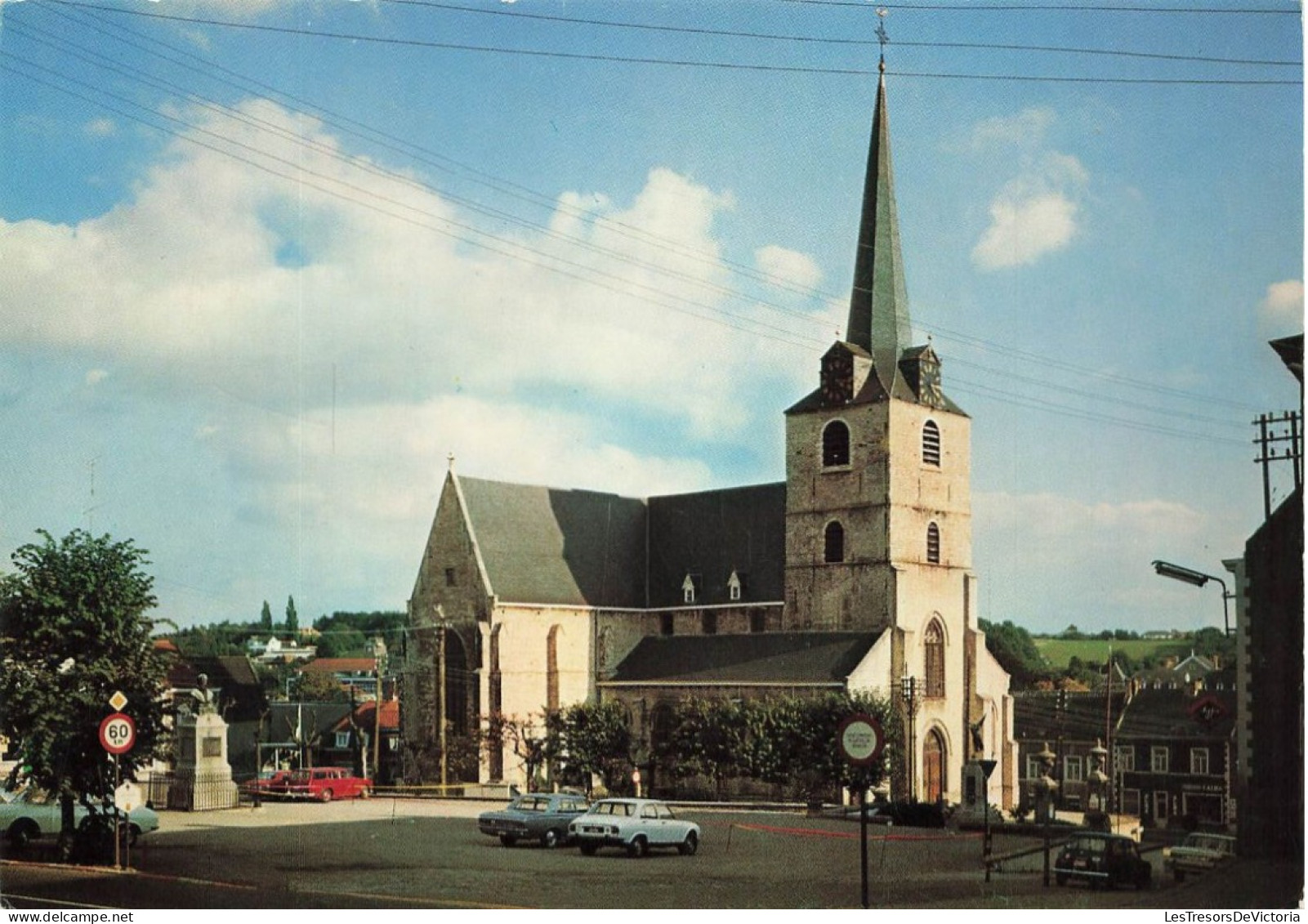 BELGIQUE - Overijse - Vue Sur L'église St Martin - Colorisé  - Carte Postale - Overijse