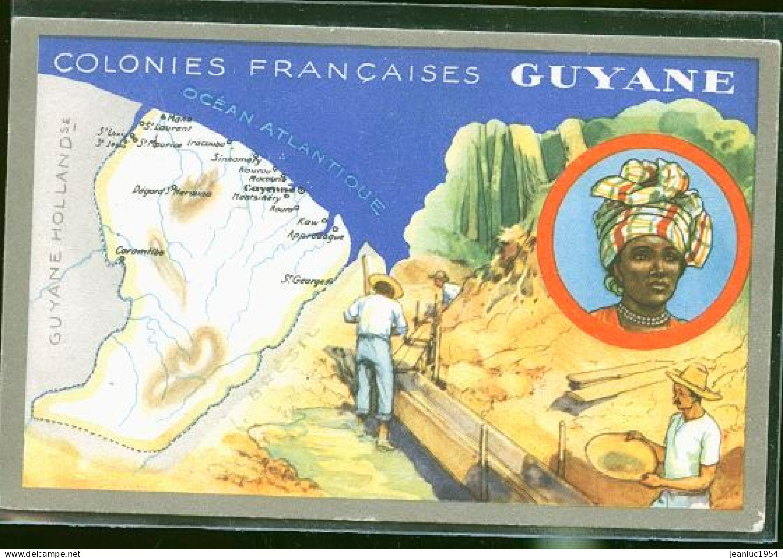 COLONIES FRANCAISES GUYANNE - Guyana (ex-Guyane Britannique)