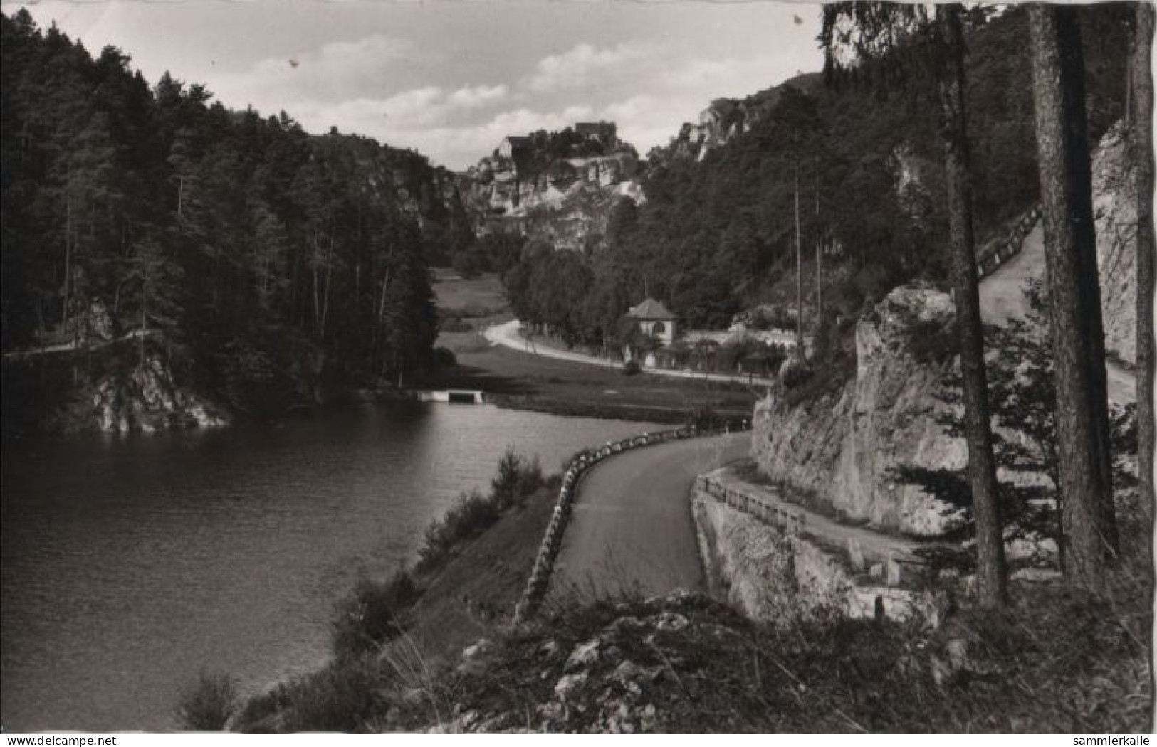 88204 - Pottenstein - Blick Vom Weiherbachstal Zur Burg - Ca. 1960 - Pottenstein