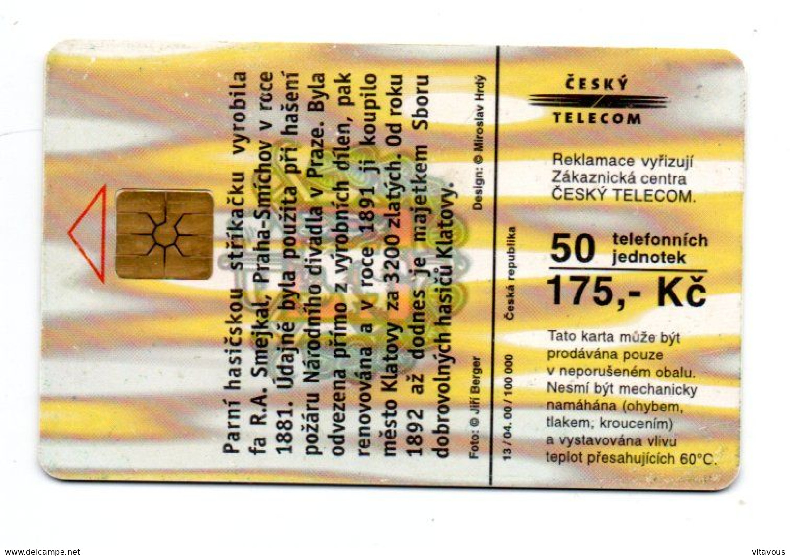 Alambic Télécarte Puce Tchèque Tchèquie Phonecard ( K 64) - Tschechische Rep.