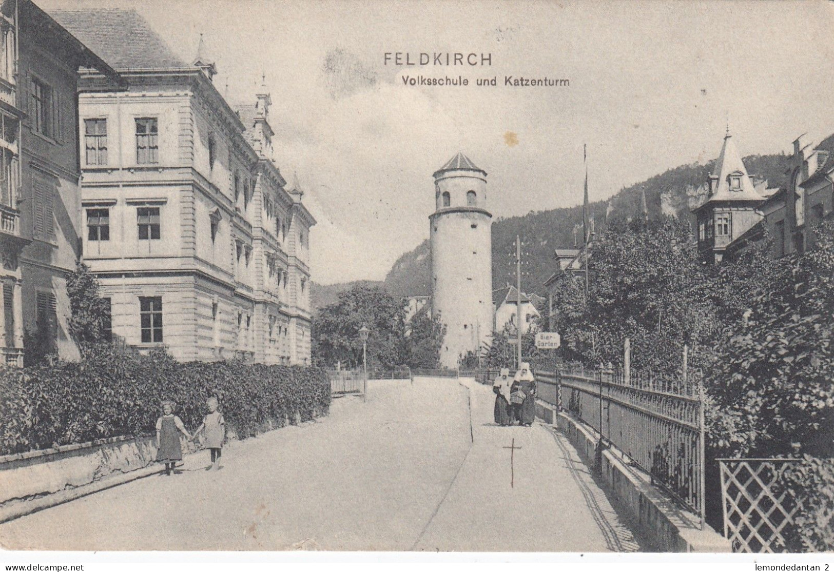 Feldkirch - Volksschule Und Katzenturm - Feldkirch