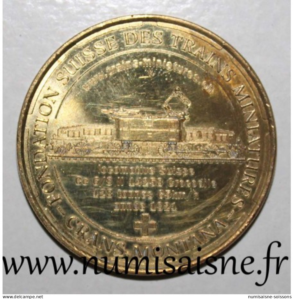 SUISSE - Fondation Des Trains Miniatures - Monnaie De Paris - 2014 - 2014