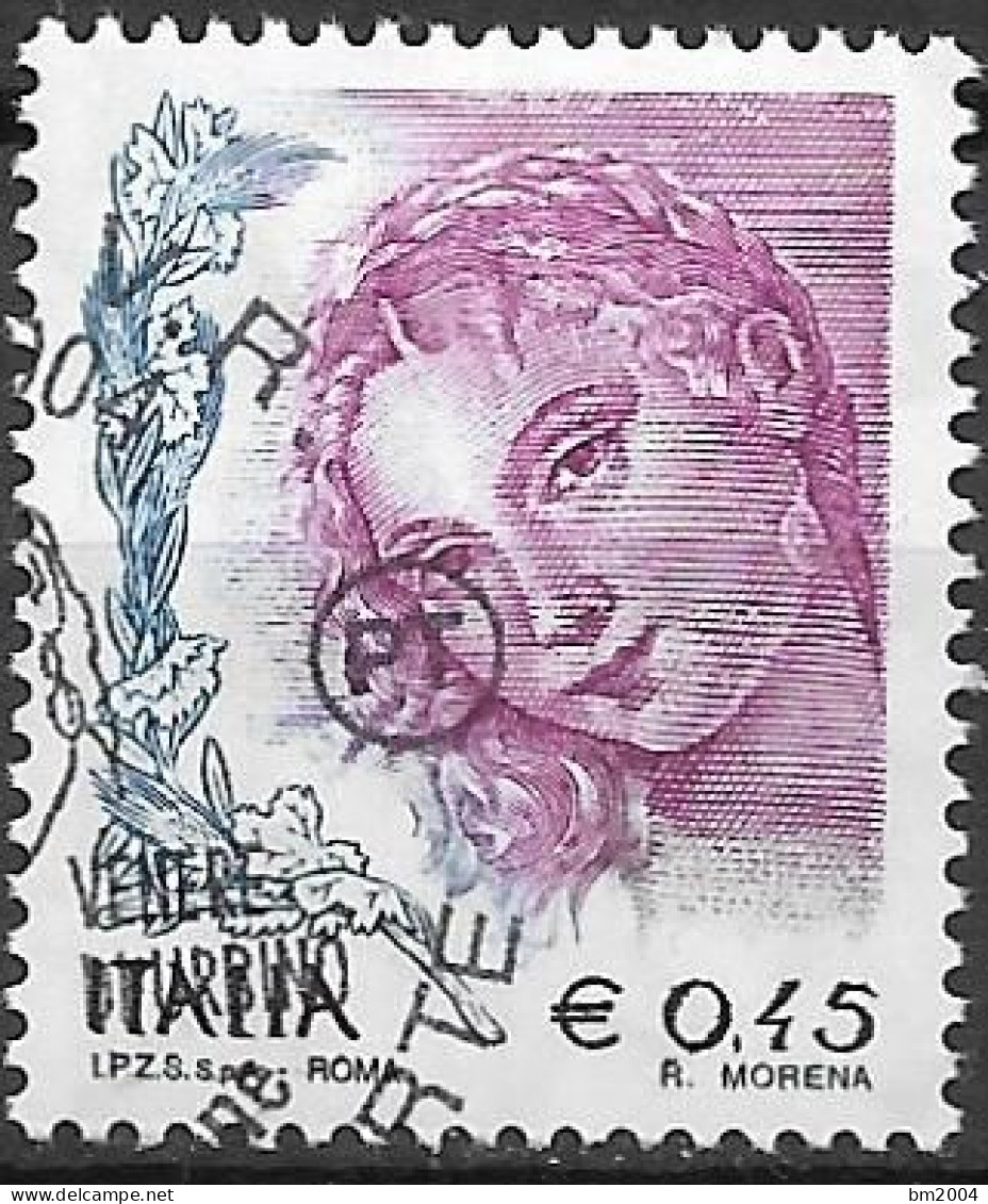 2004 Italien  Mi. 2947 FD-used    Venus Von Urbino (Detail); Gemälde Von Tizian - 2001-10: Oblitérés