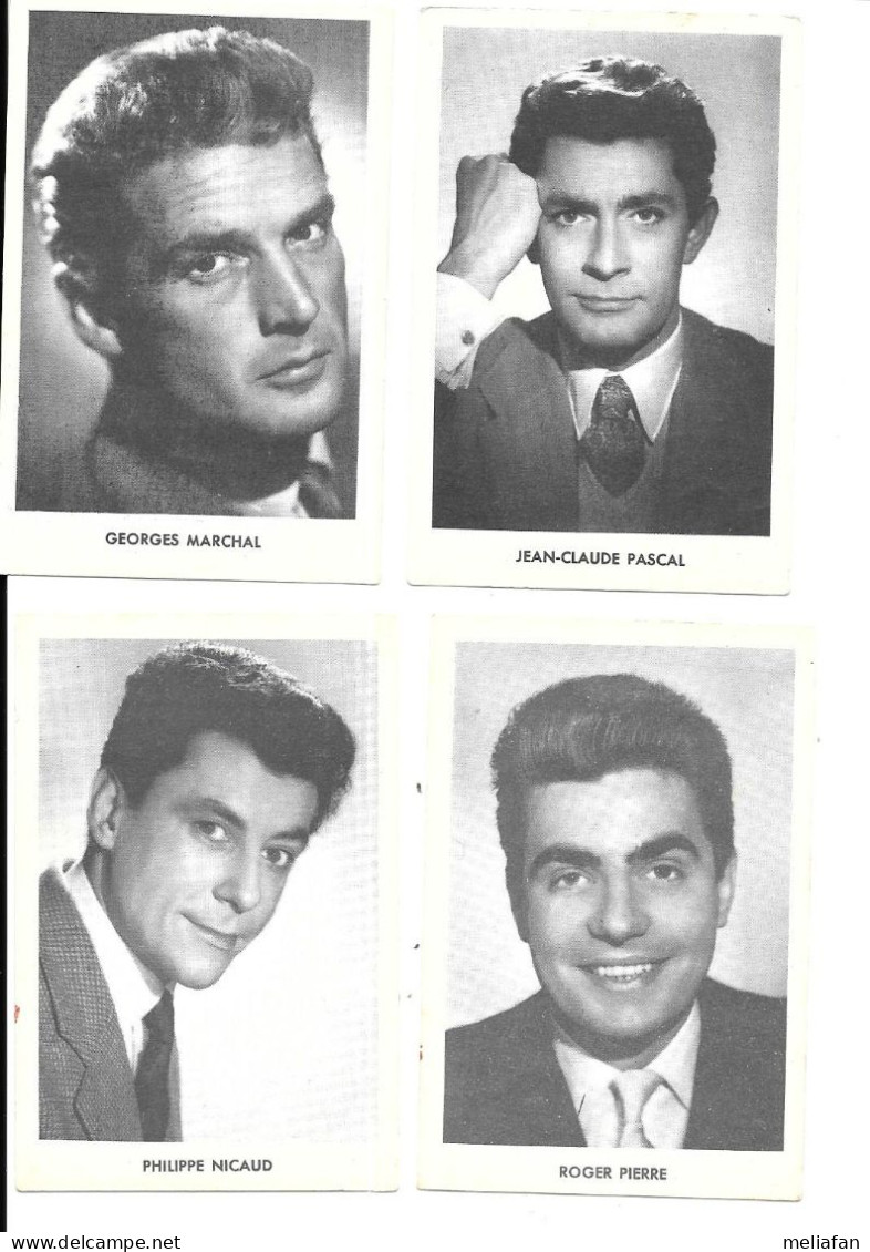 AS51 - CARTES SAINT LUC - PHILIPPE NICAUD - GEORGES MARCHAL - ROGER PIERRE - JEAN CLAUDE PASCAL - Fotos