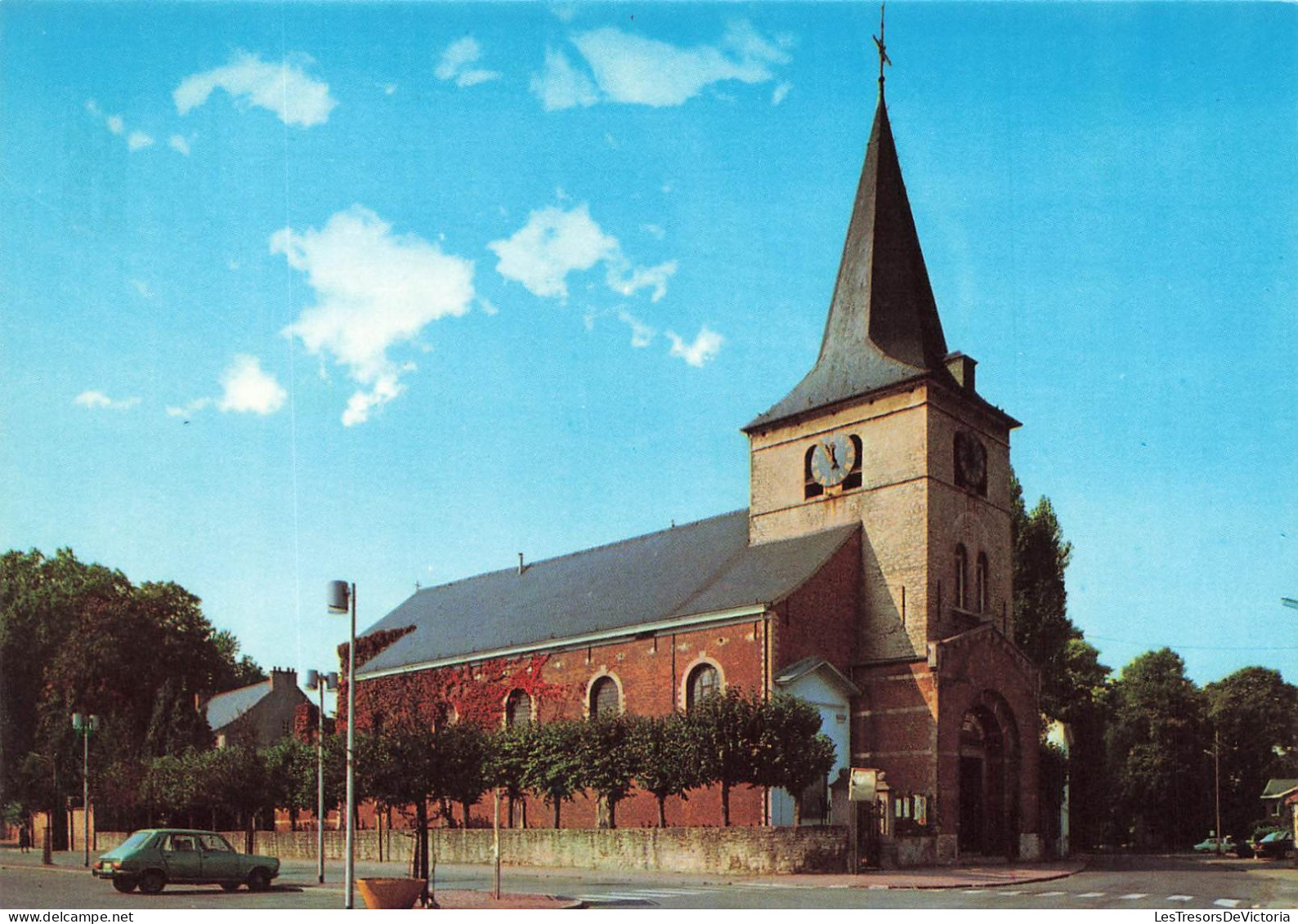 BELGIQUE - Sterrebeek - Vue Générale De L'église Saint Pancrace - Colorisé  - Carte Postale - Zaventem