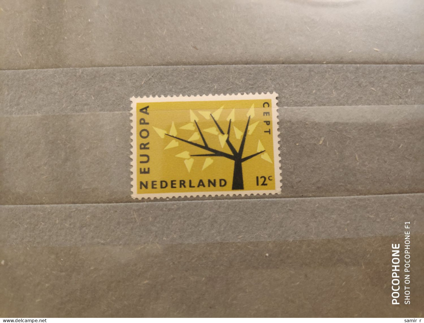 Nederland	Europe Flowers (F82) - Unused Stamps