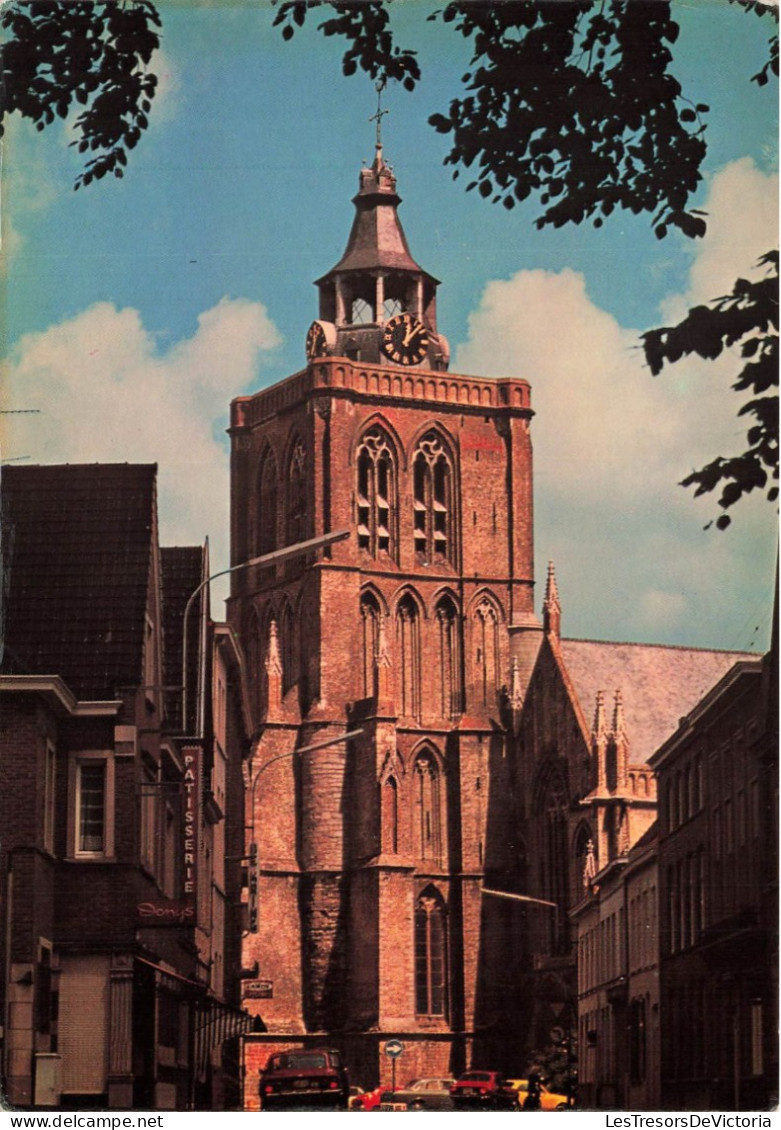 BELGIQUE - Poperinge - Sint Bertinuskerk- Colorisé  - Carte Postale - Poperinge