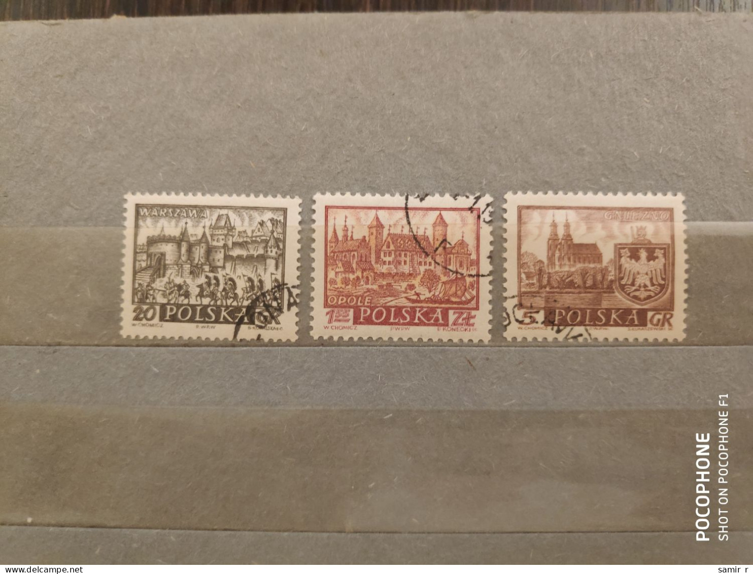 Poland	Architecture (F82) - Used Stamps