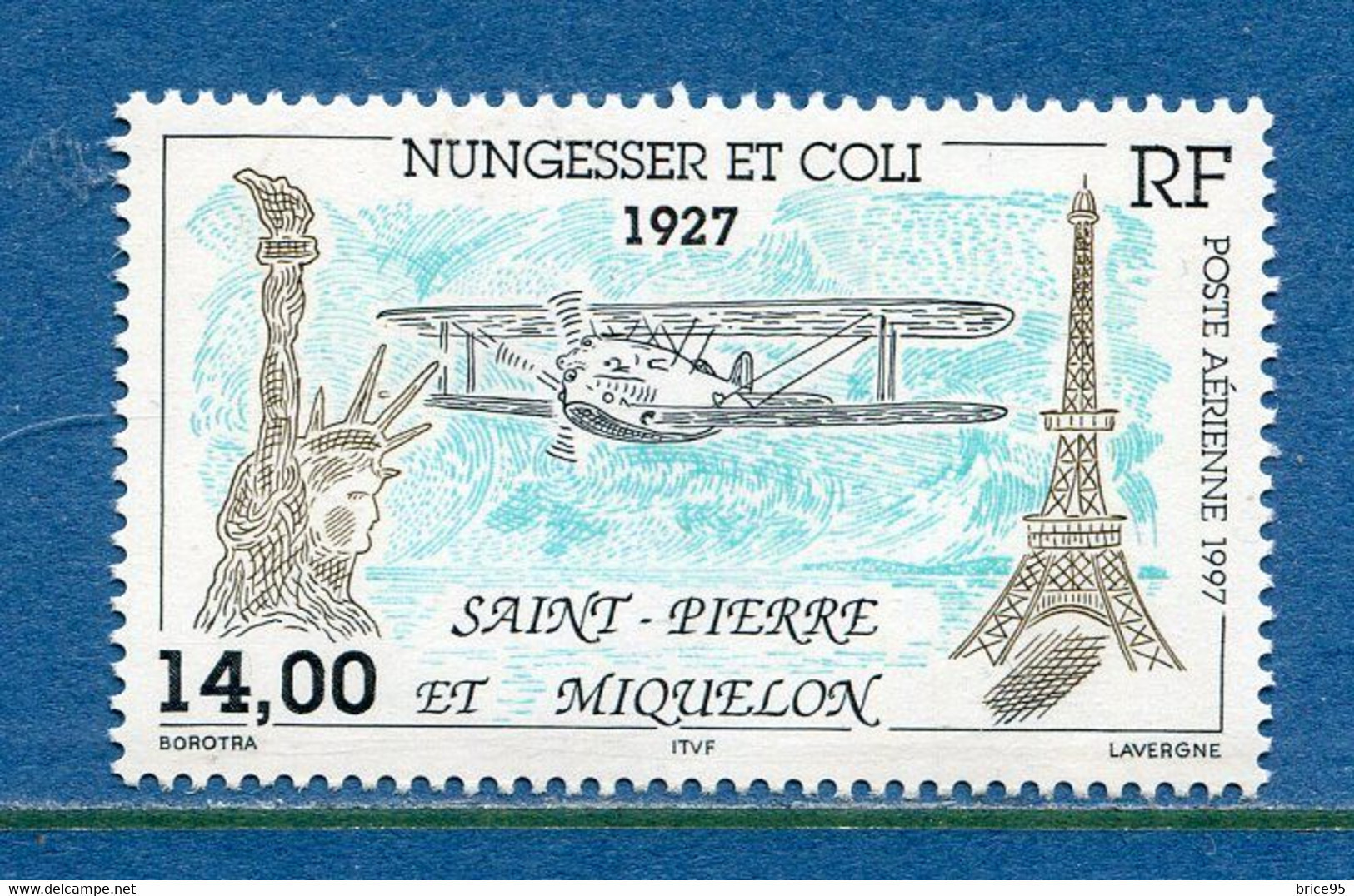 Saint Pierre Et Miquelon - Poste Aérienne - YT PA N° 77 ** - Neuf Sans Charnière - 1997 - Nuovi