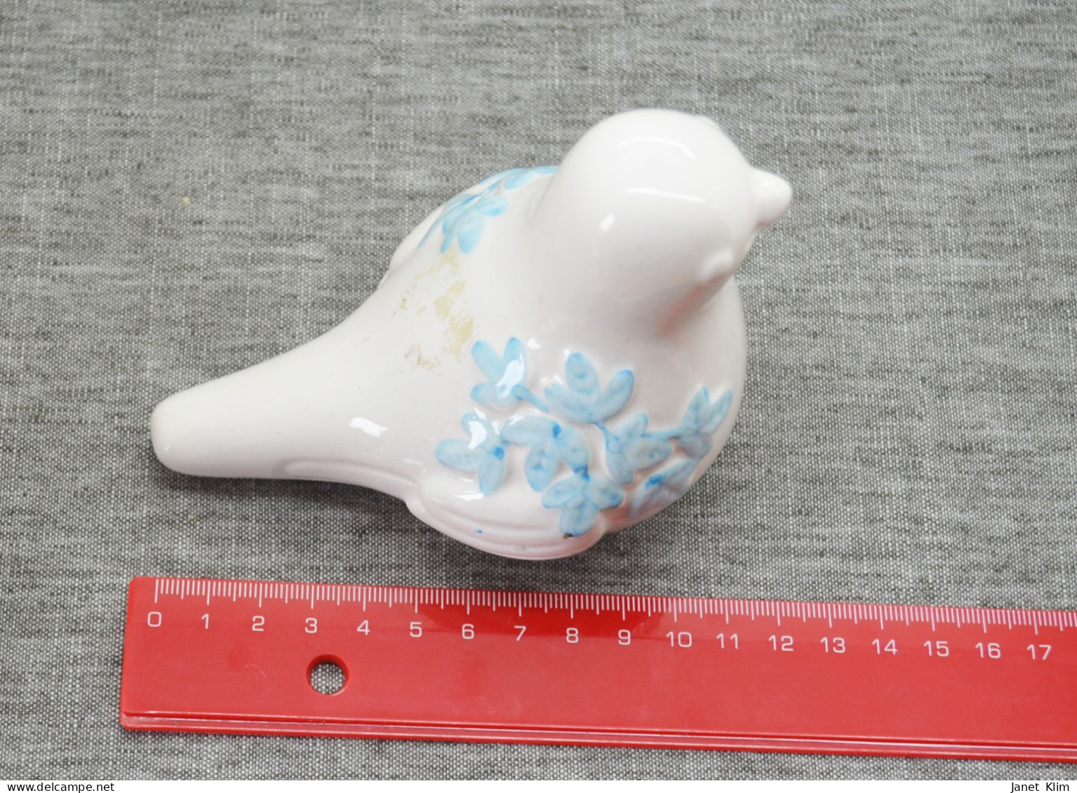 Vintage porcelain bird