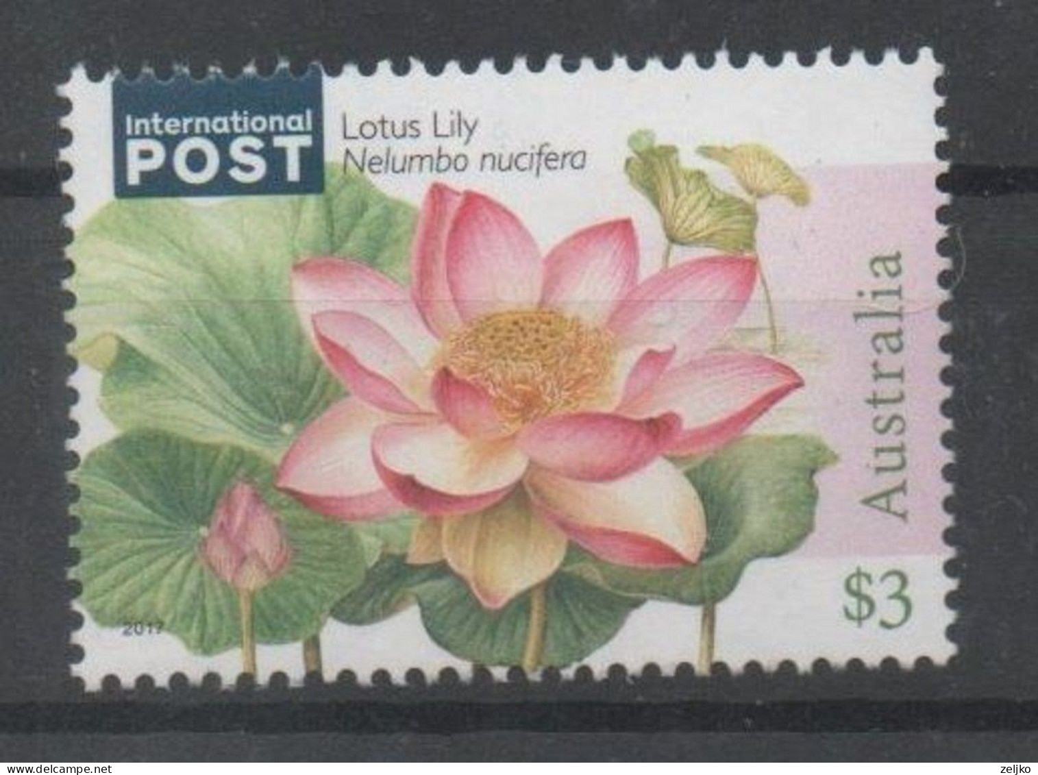 Australia, Used, 2017, Michel 4688, Water Plants - Gebraucht