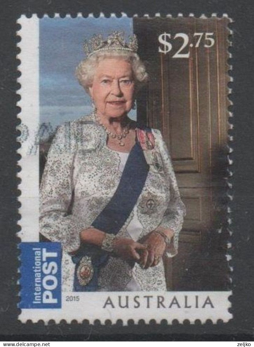 Australia, Used, 2015,  Michel 4355, Queen Elisabeth - Oblitérés