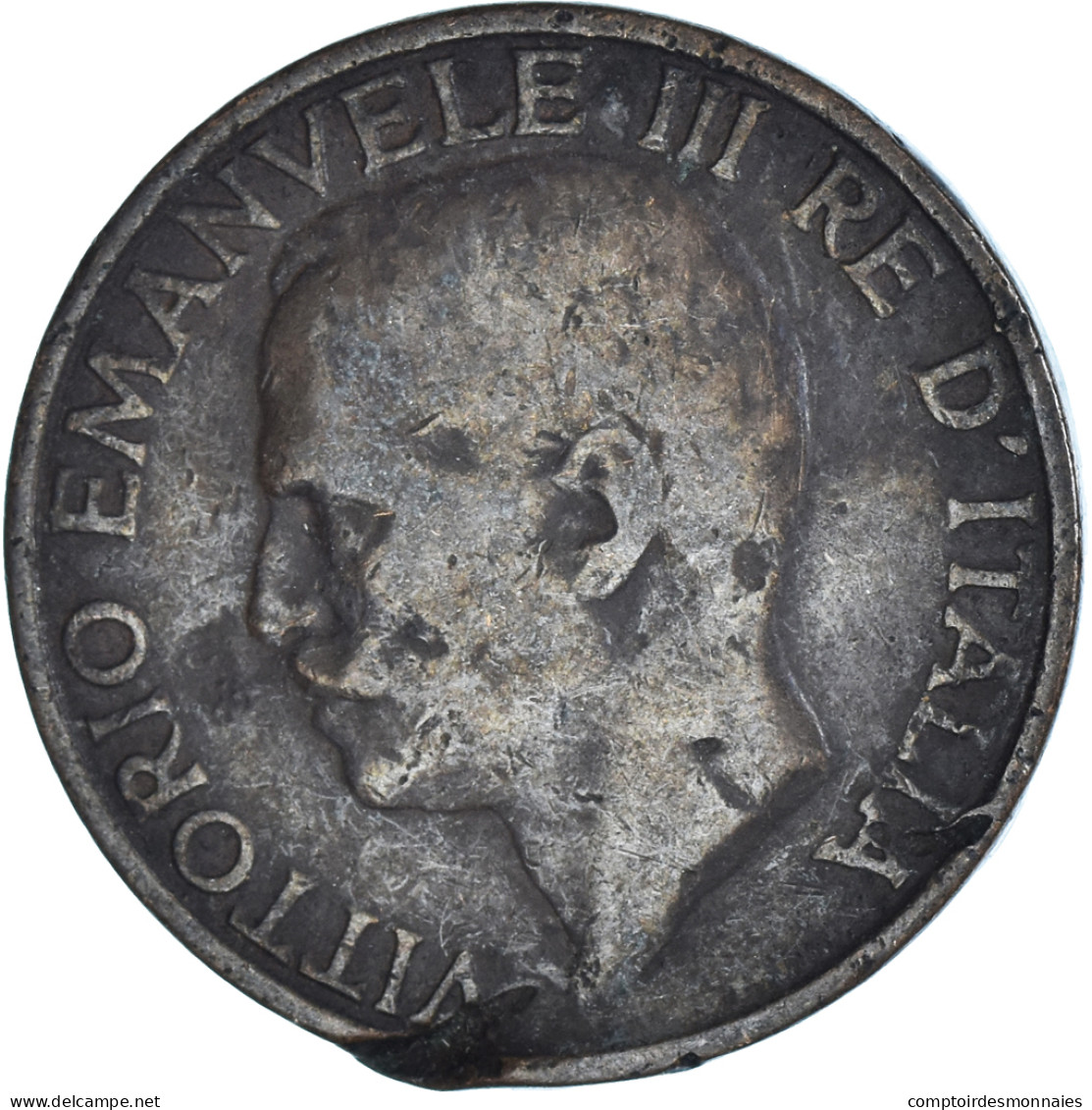 Monnaie, Italie, 10 Centesimi, 1934 - 1900-1946 : Victor Emmanuel III & Umberto II