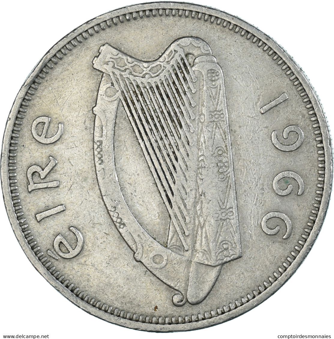 Monnaie, Irlande, Florin, 1966 - Ierland