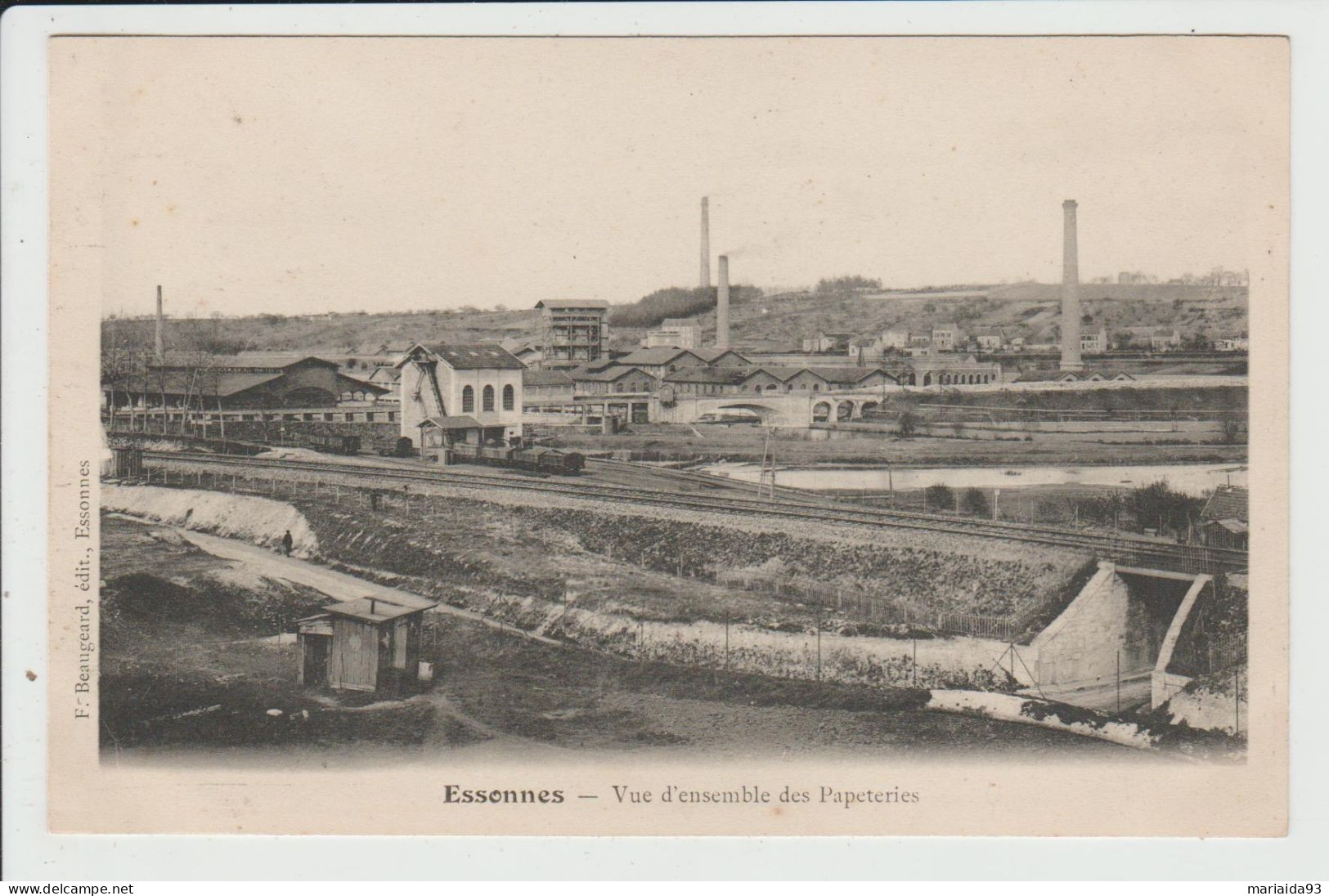 ESSONNES - ESSONNE - VUE D'ENSEMBLE DES PAPETERIES - Essonnes