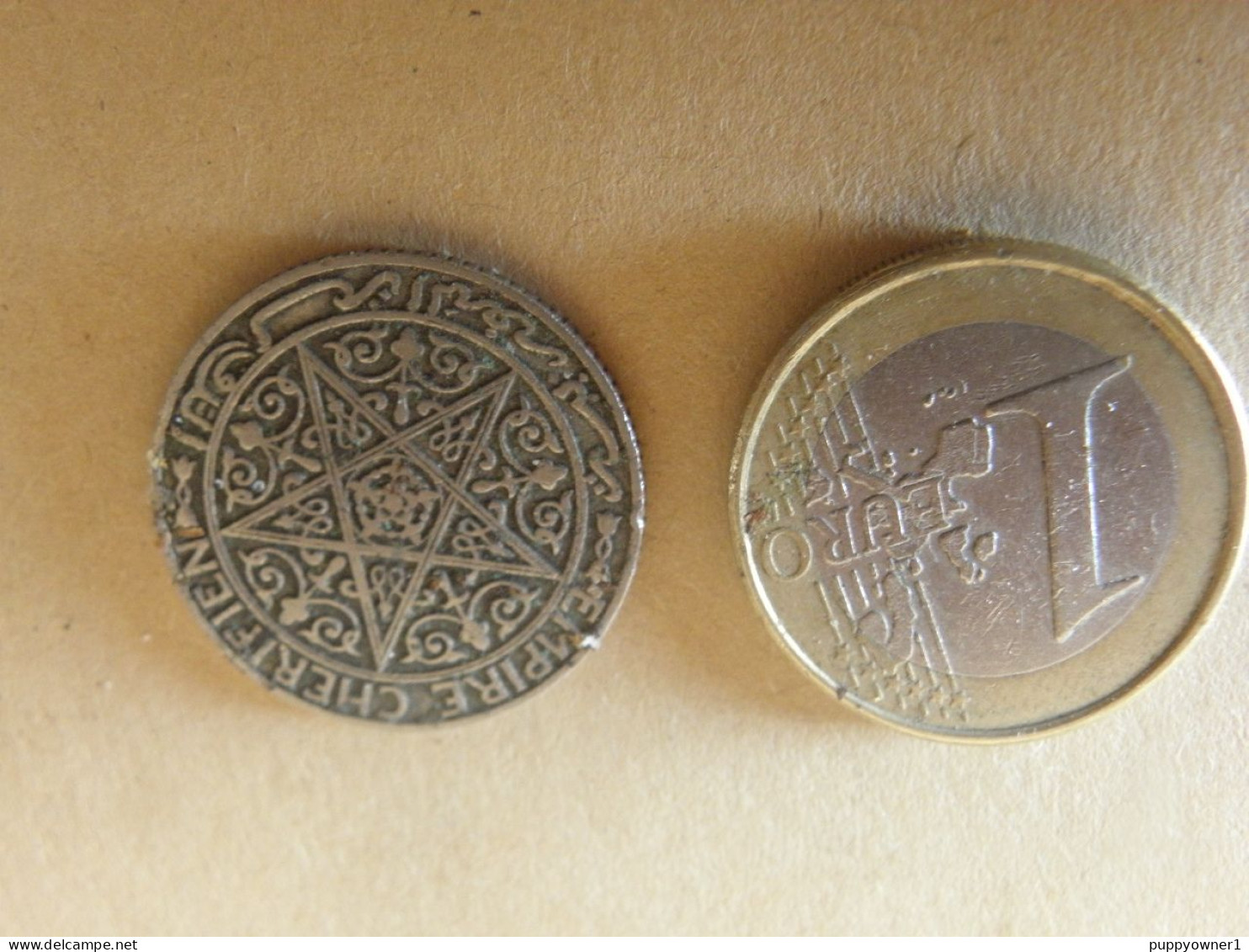 Pièce 50 Centimes Empire Cherfien - Maroc