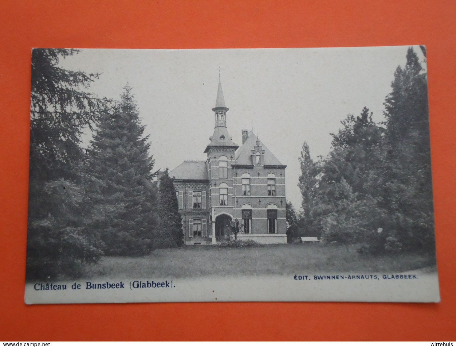 Glabbeek   Chateau De Bunsbeek     (2scans) - Glabbeek-Zuurbemde