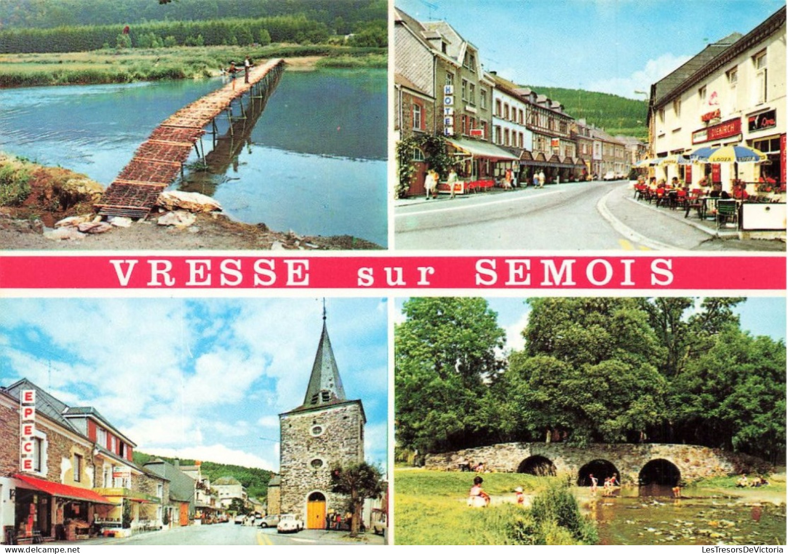 BELGIQUE - Vresse Sur Semois - Multivues - Colorisé  - Carte Postale - Vresse-sur-Semois