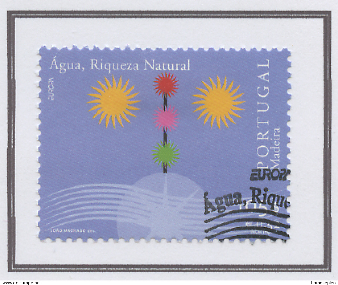 Europa CEPT 2001 Madère - Madeira - Portugal Y&T N°219 - Michel N°212 (o) - 0,52€ EUROPA - 2001