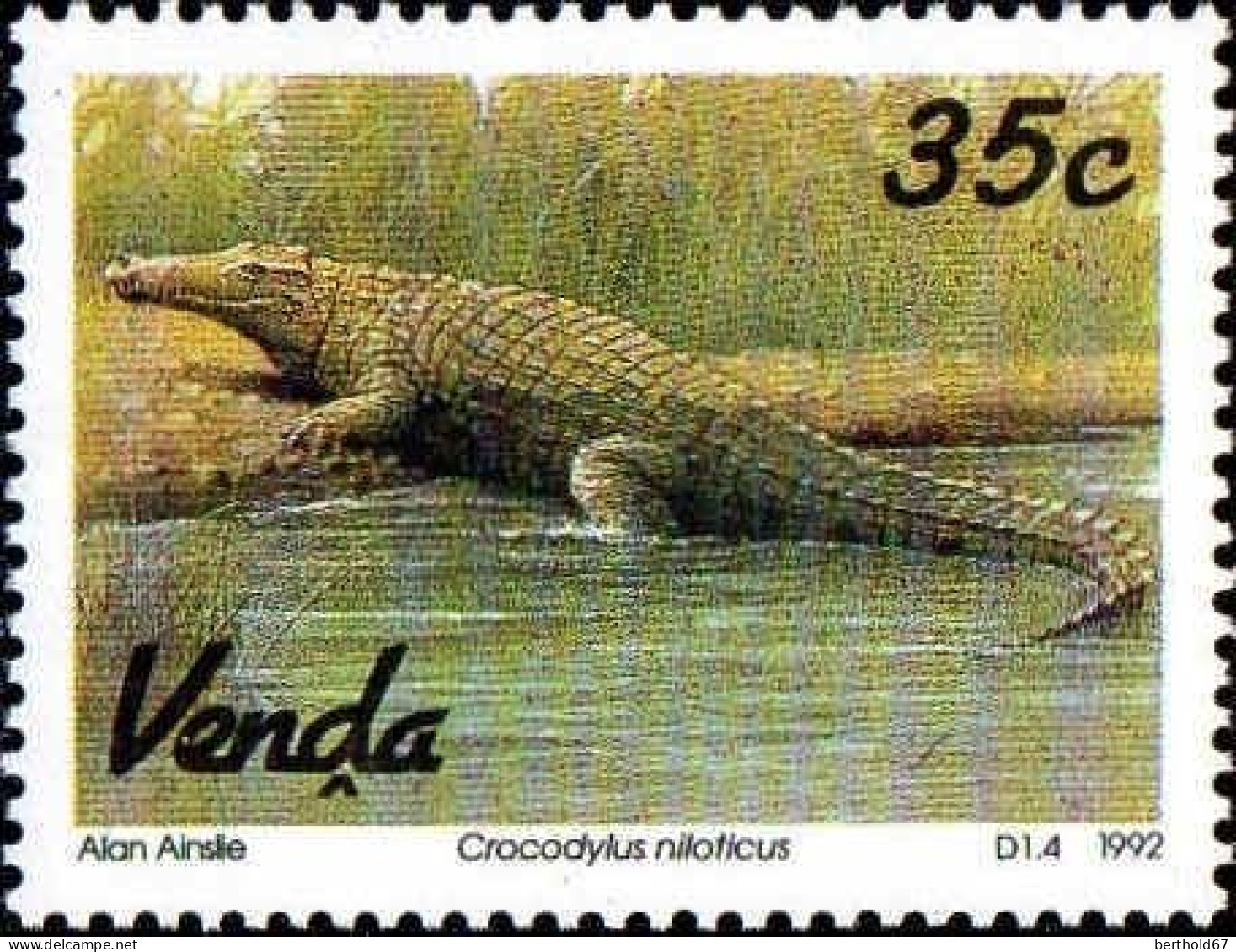 Venda Poste N** Yv:245/248 Cycle De Reproduction Du Crocodile - Venda
