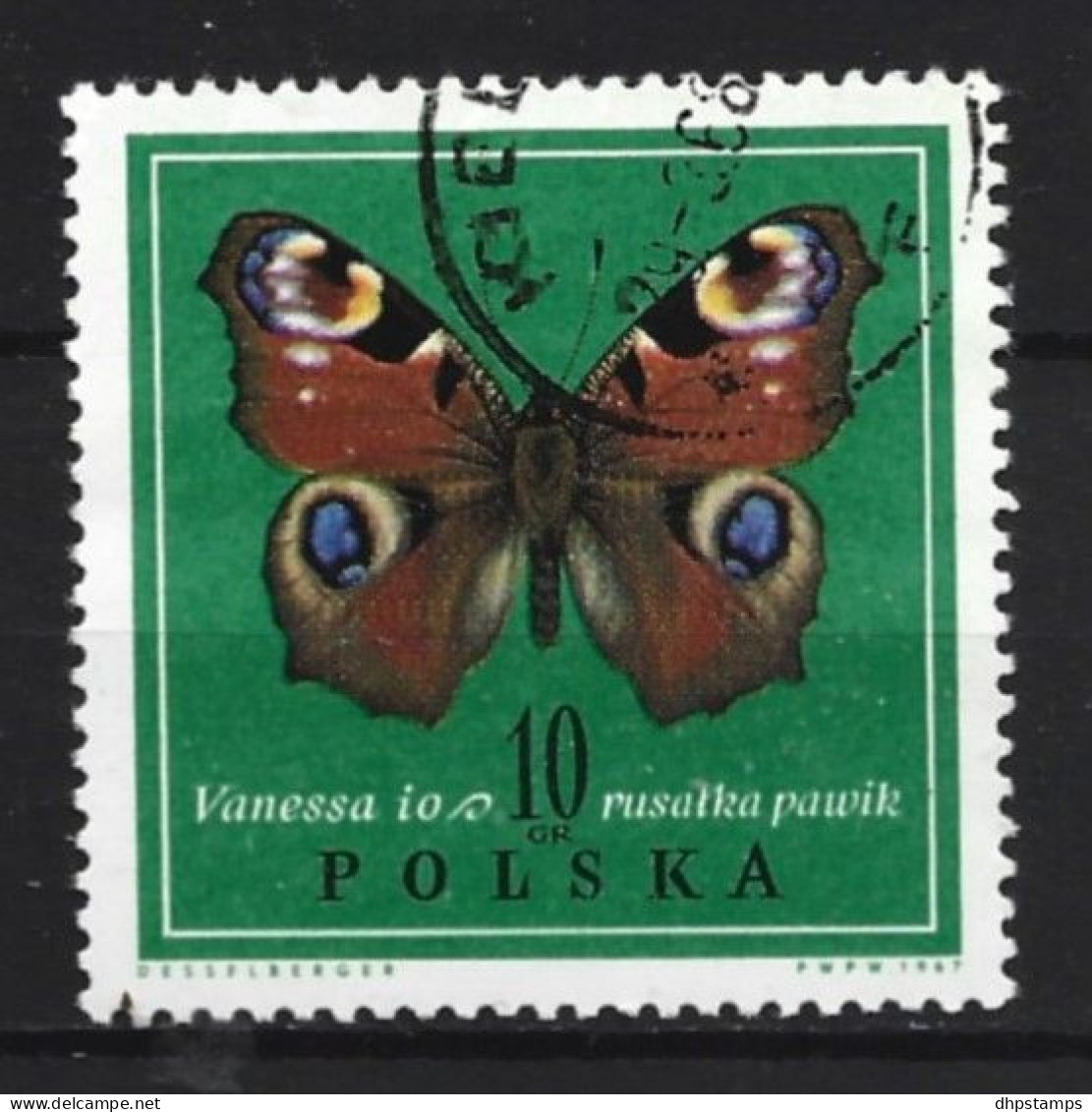 Polen 1967 Butterfly Y.T. 1651 (0) - Oblitérés
