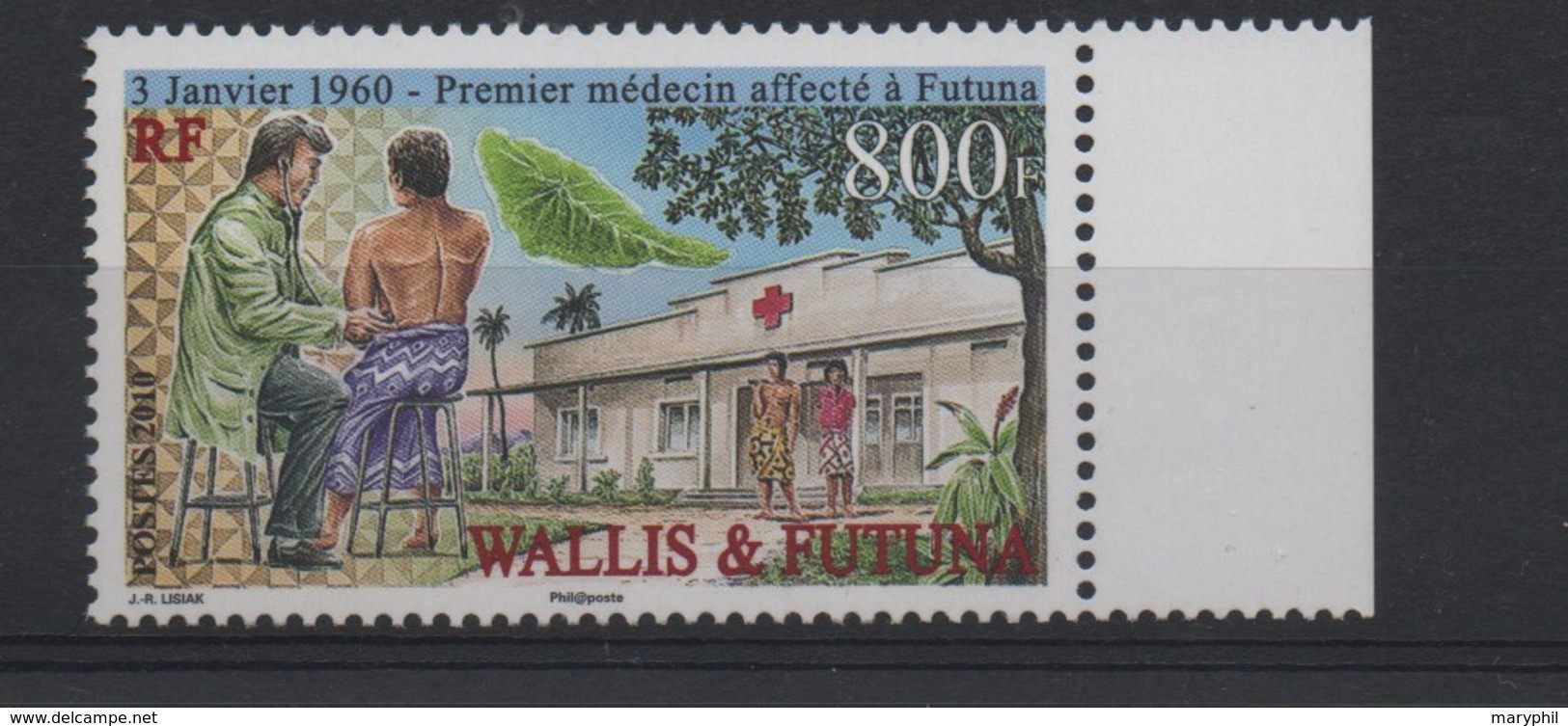 WALLIS N° 728   ** - SANTE   MEDECIN - Neufs