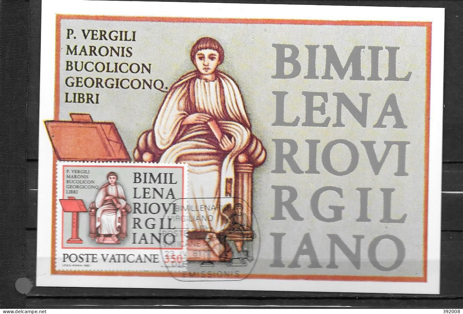 1981 - 706 - Bimillénaire De Virgile - 36 - Cartoline Maximum