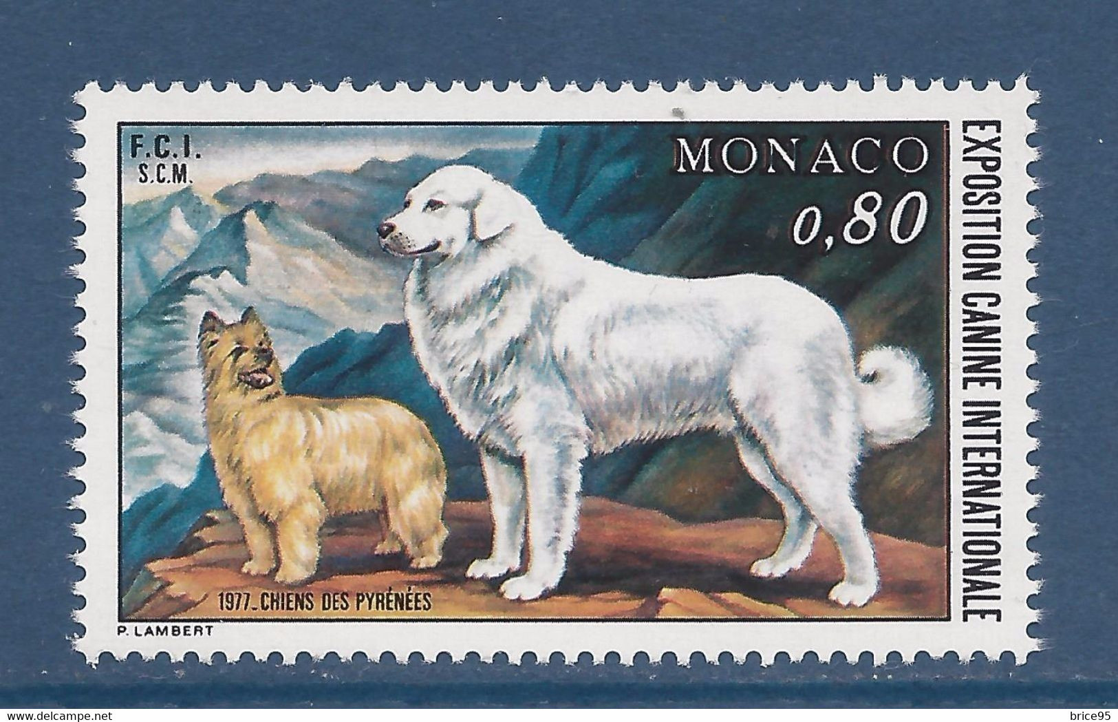 Monaco - YT N° 1093 ** - Neuf Sans Charnière - 1977 - Neufs