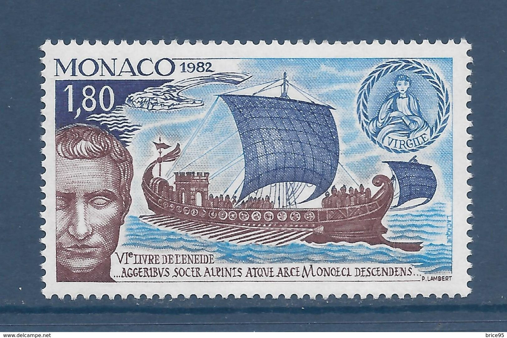 Monaco - YT N° 1357 ** - Neuf Sans Charnière - 1982 - Neufs