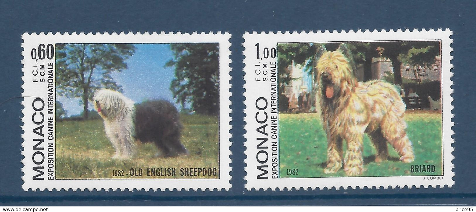 Monaco - YT N° 1329 Et 1330 ** - Neuf Sans Charnière - 1982 - Unused Stamps
