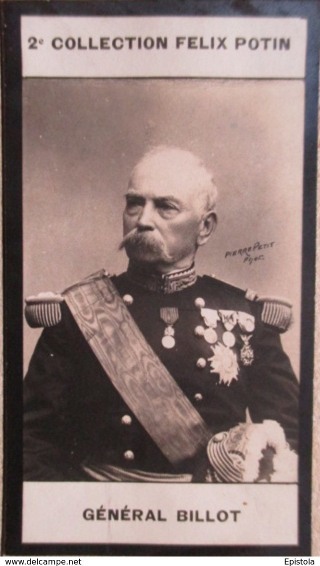 ►  Général Saint-Cyrien Jean-Baptiste Billot, Né à Chaumeil (Corrèze)  Guerre Du Mexique - Photo Felix POTIN 1908 - Félix Potin