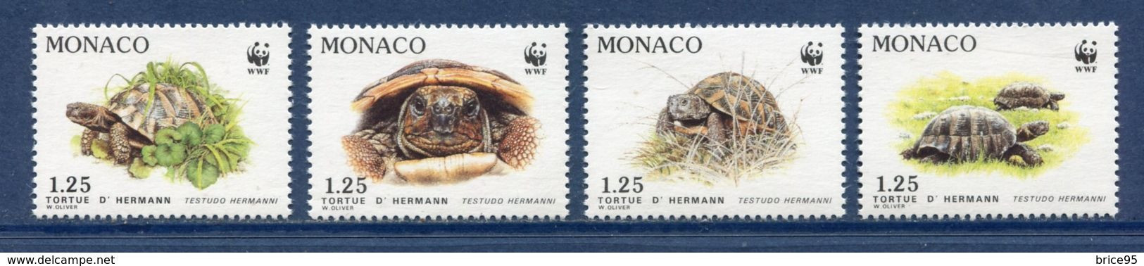 Monaco - YT N° 1805 à 1808 ** - Neuf Sans Charnière - 1991 - Ongebruikt