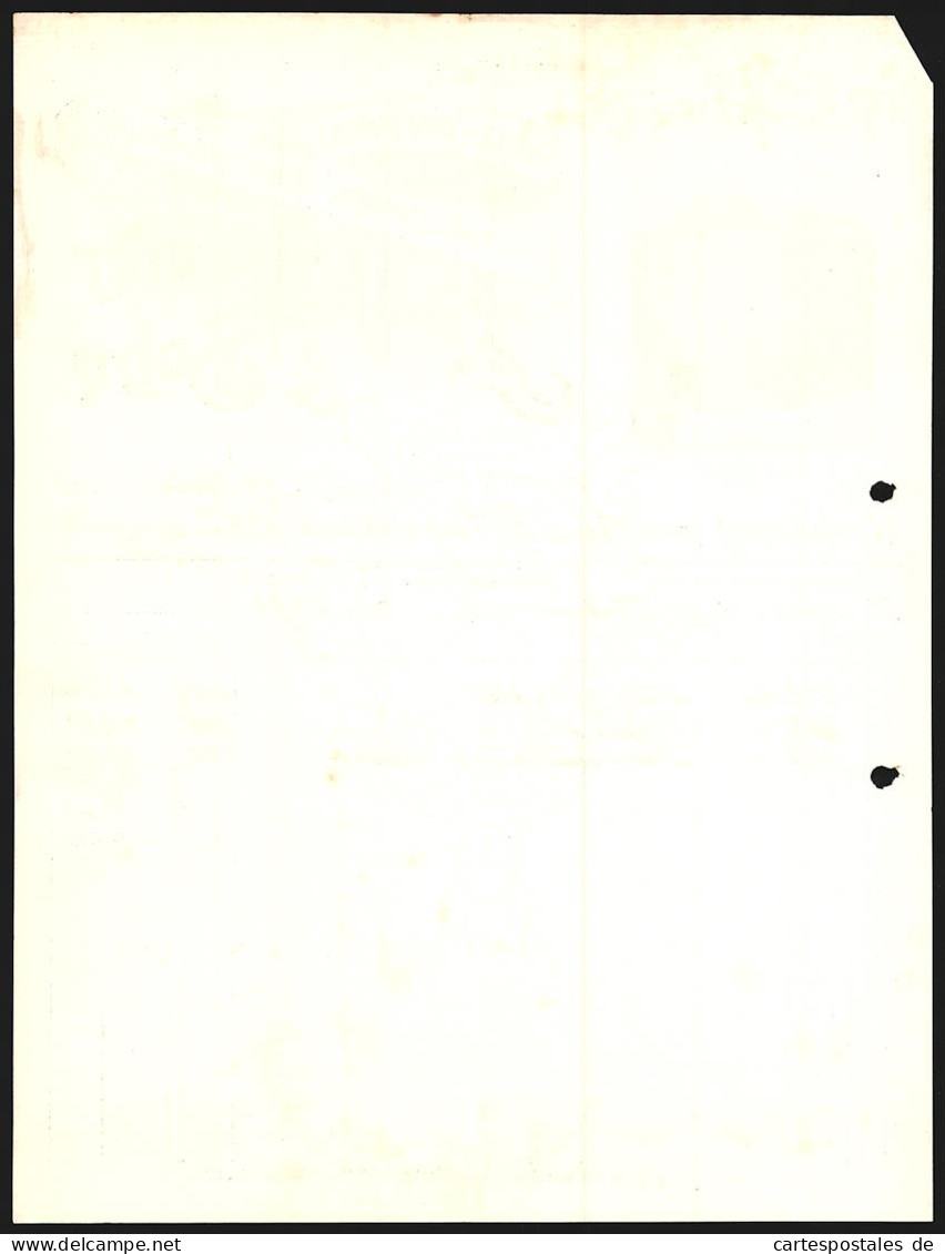 Rechnung Stuttgart 1916, Adolf Stübler & Sohn, Textil-Grosshandlung, Ansicht Des Stammhauses Stübler  - Autres & Non Classés
