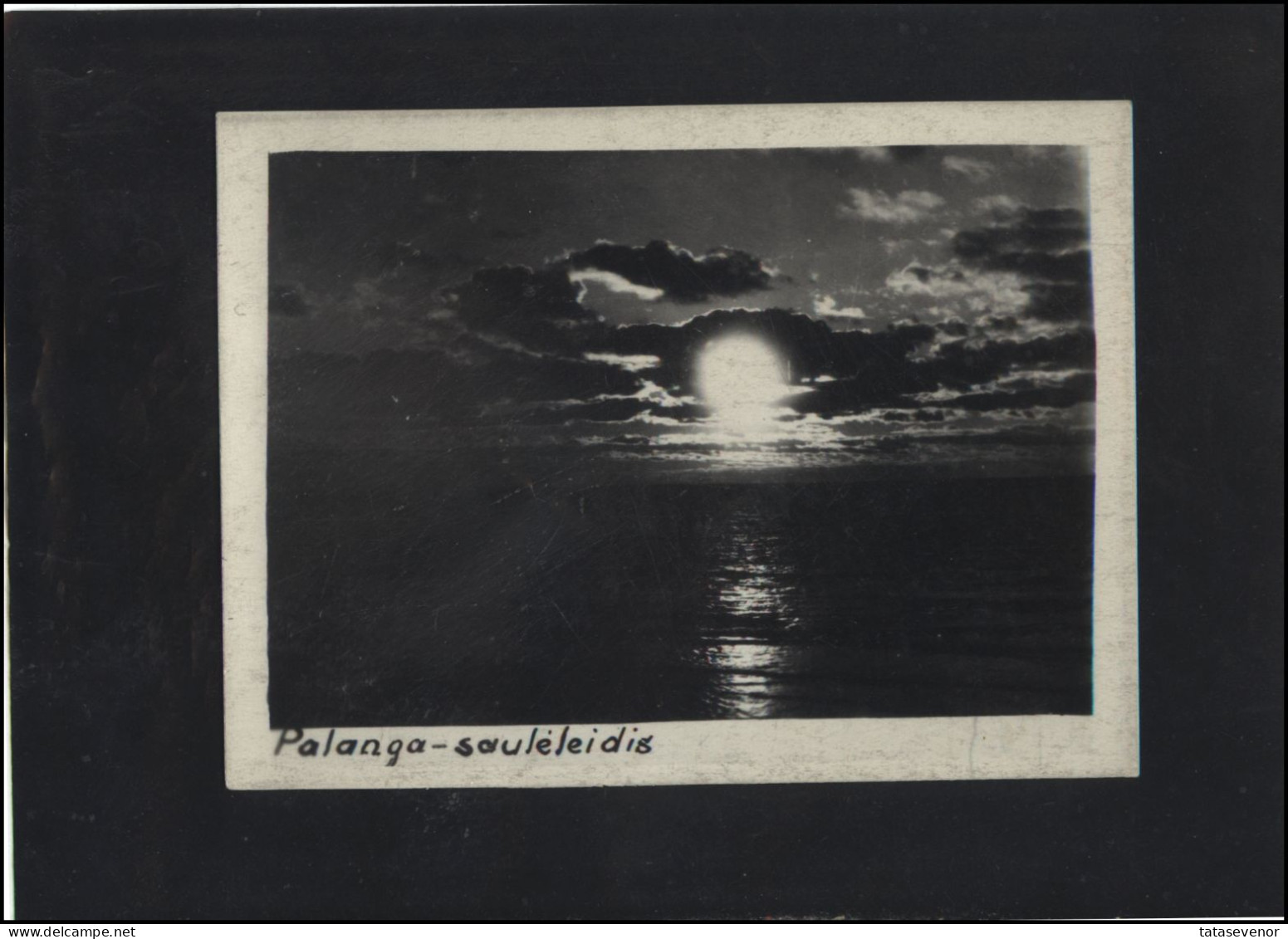 Post Card Lithuania PAJURIS Pc 112 PALANGA Sunset - Litauen